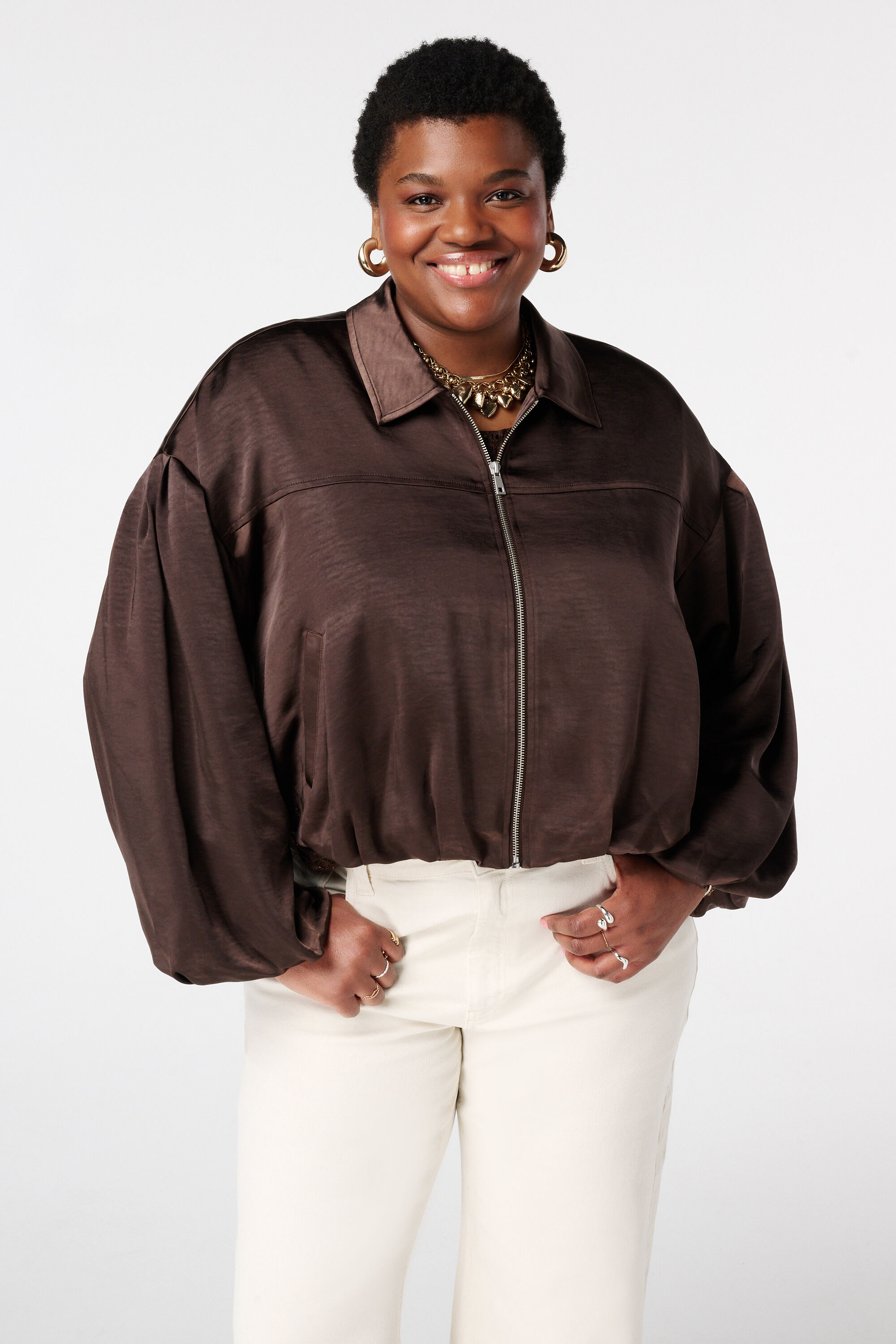 Satijnen bomber image number 0