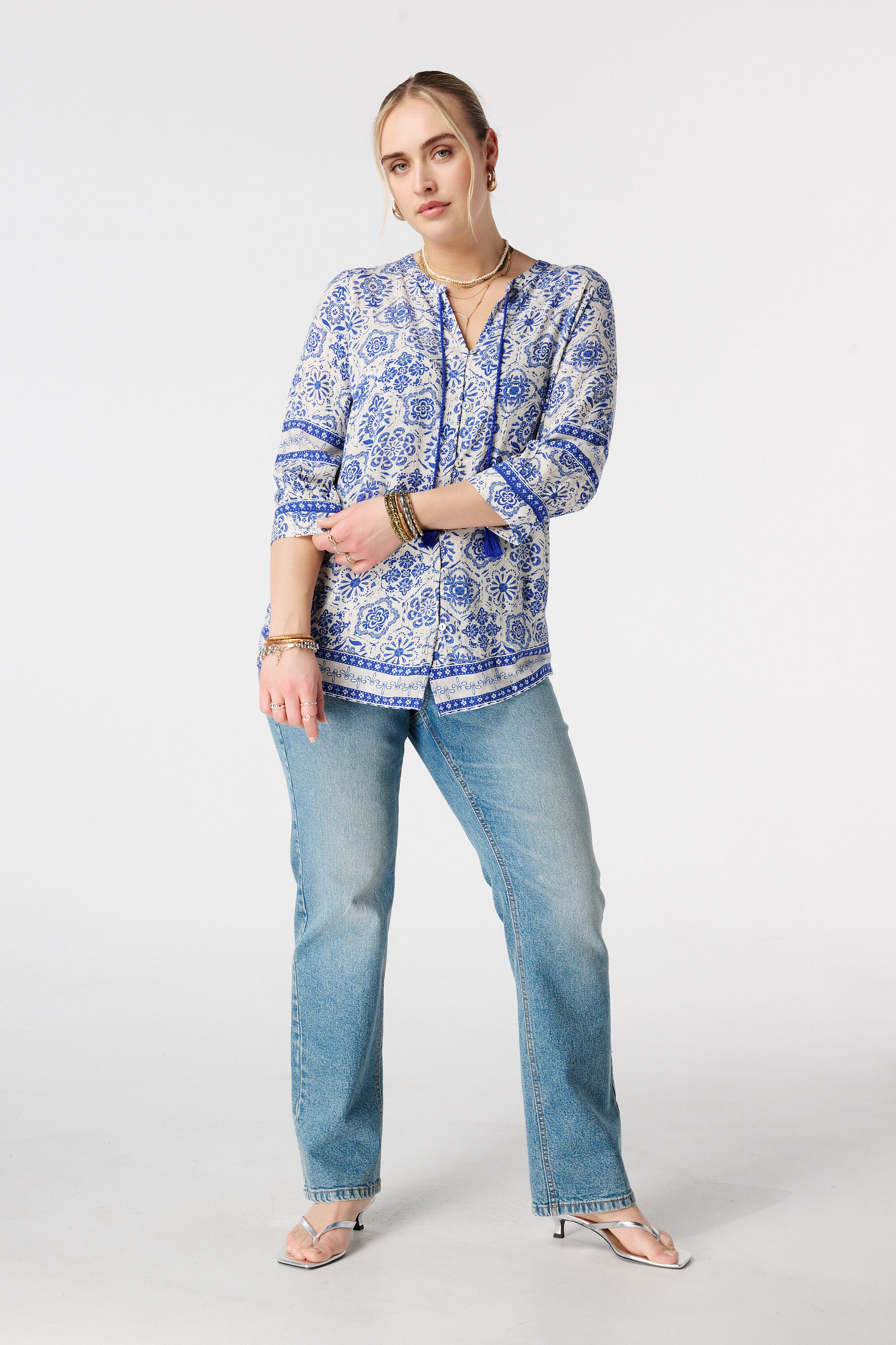 Blouse met knoopsluiting image number 3