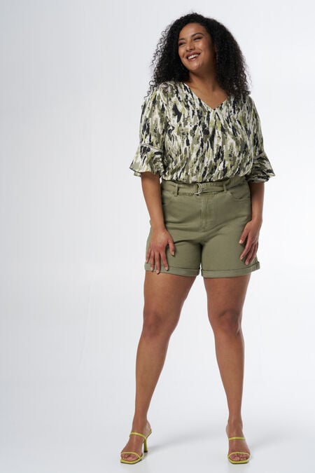 Short en jean avec ceinture Short en jean avec ceinture