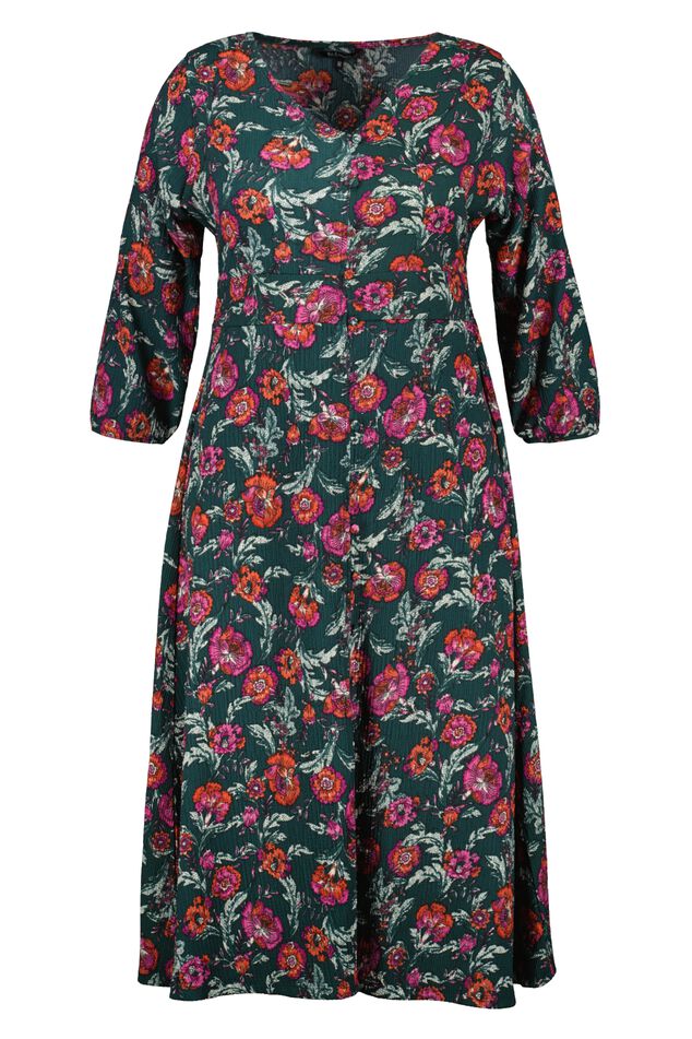 Maxi jurk met bloemenprint image number 1