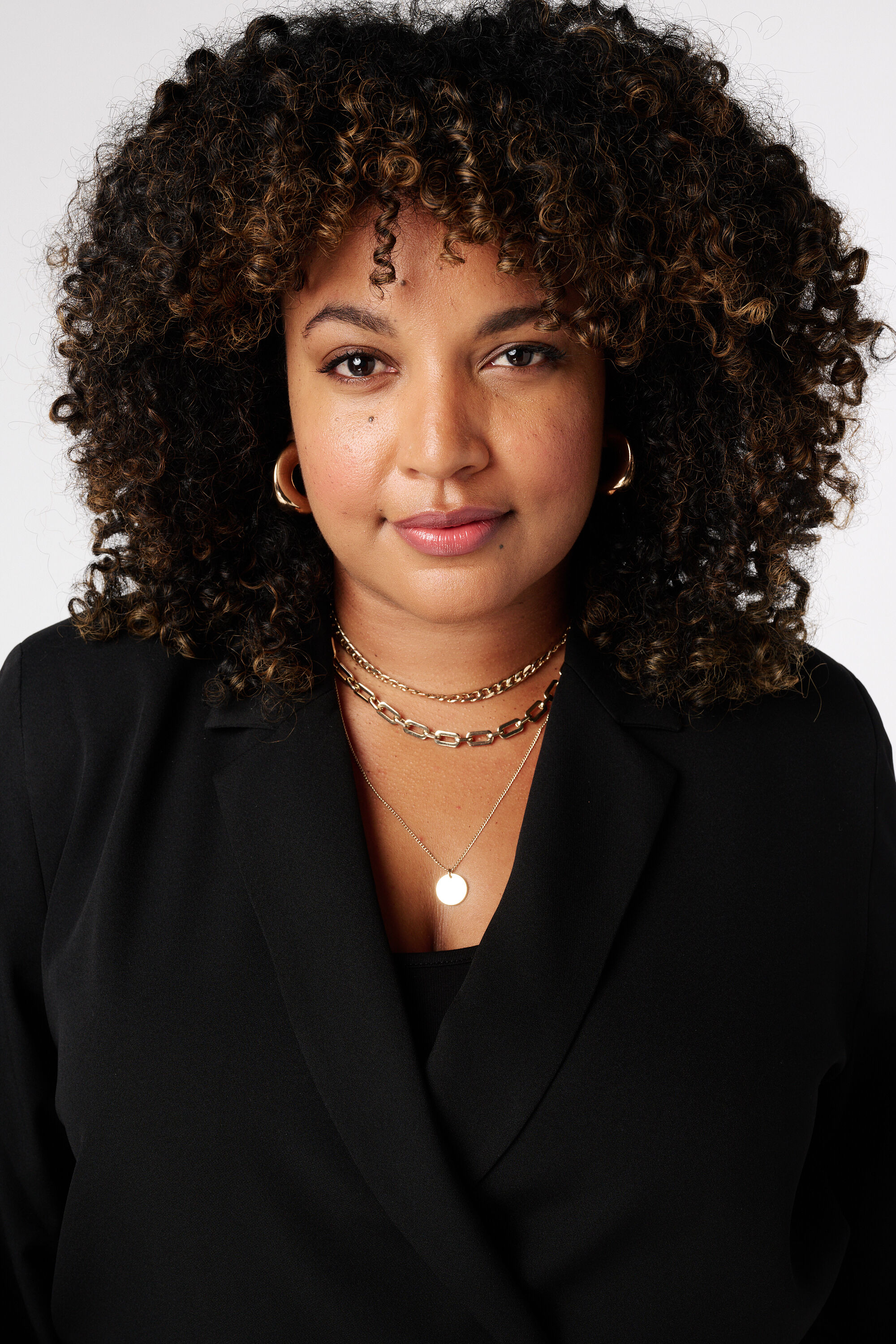 Blazer &agrave; revers avec ceinture &agrave; nouer image number 4