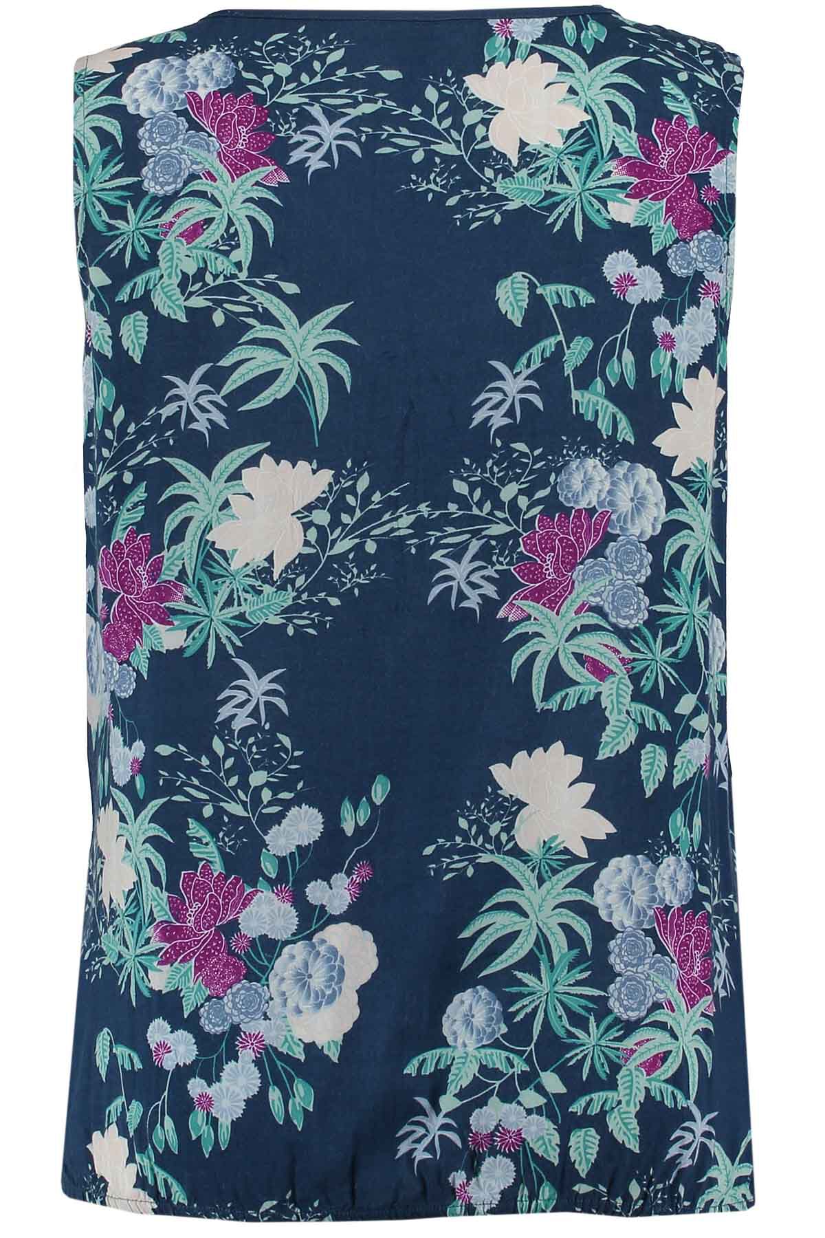 Mouwloze lange blouse image number 2