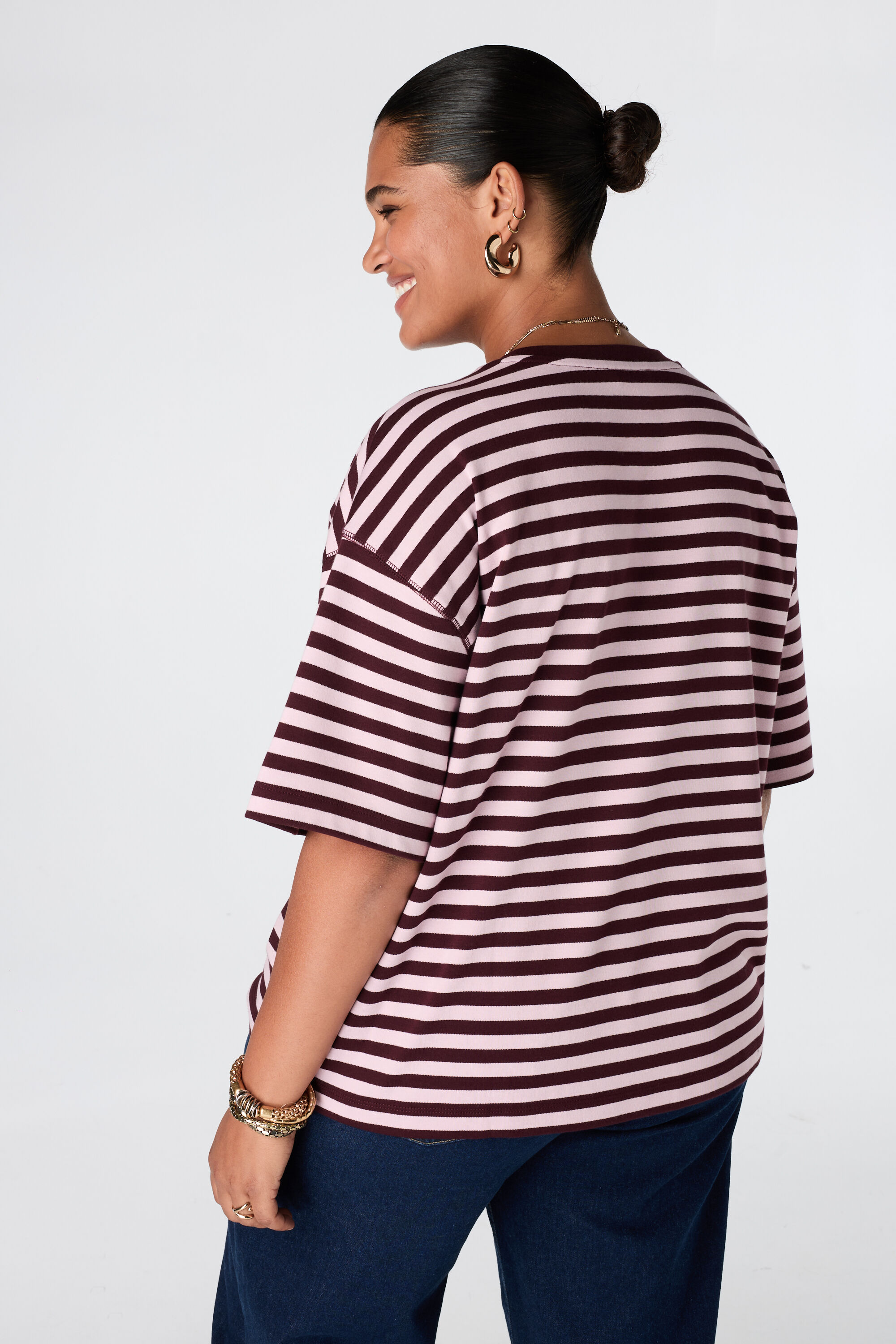 T shirt oversize ray&eacute; image number 3