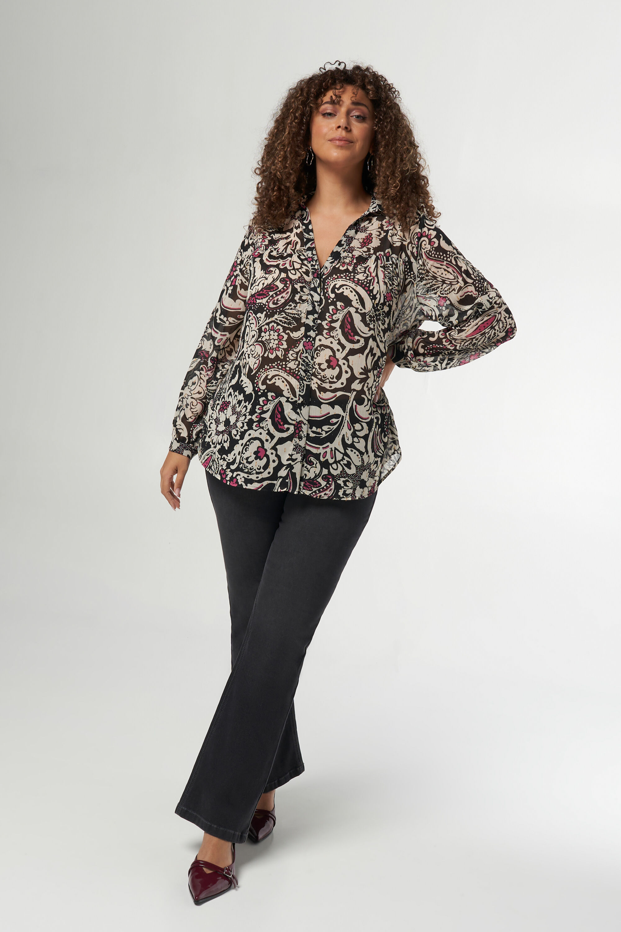 Blouse met print image number 5