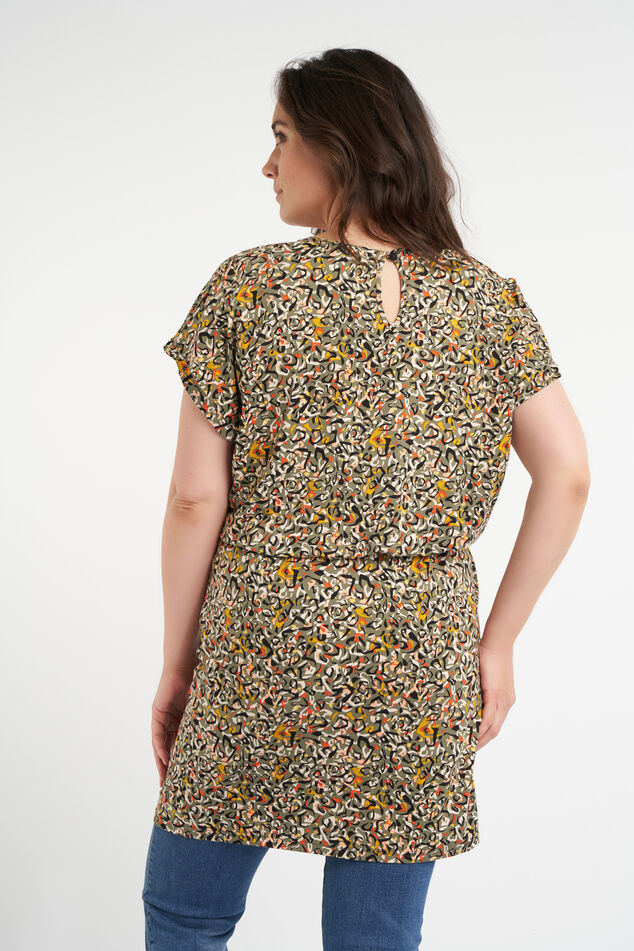 Lange tuniek met rijgdetail image number 3