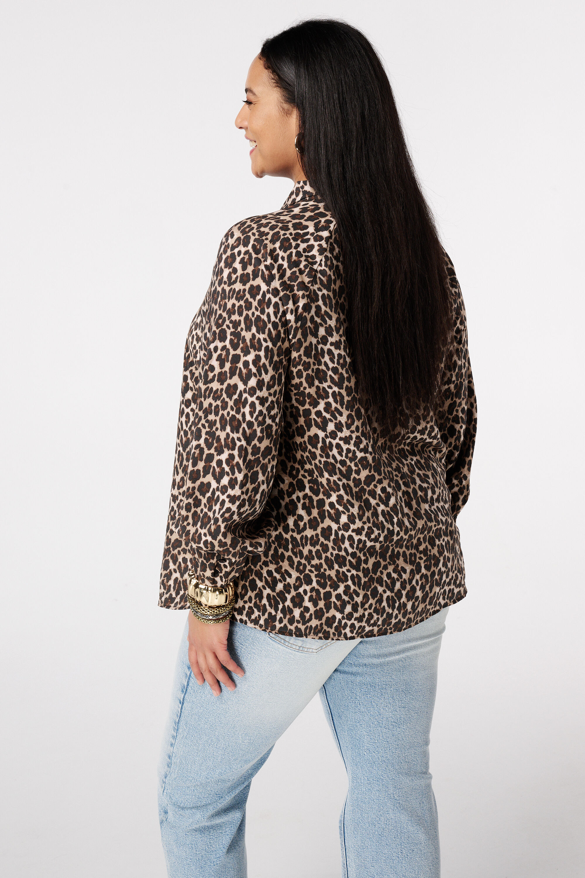 Blouse met animal print image number 3