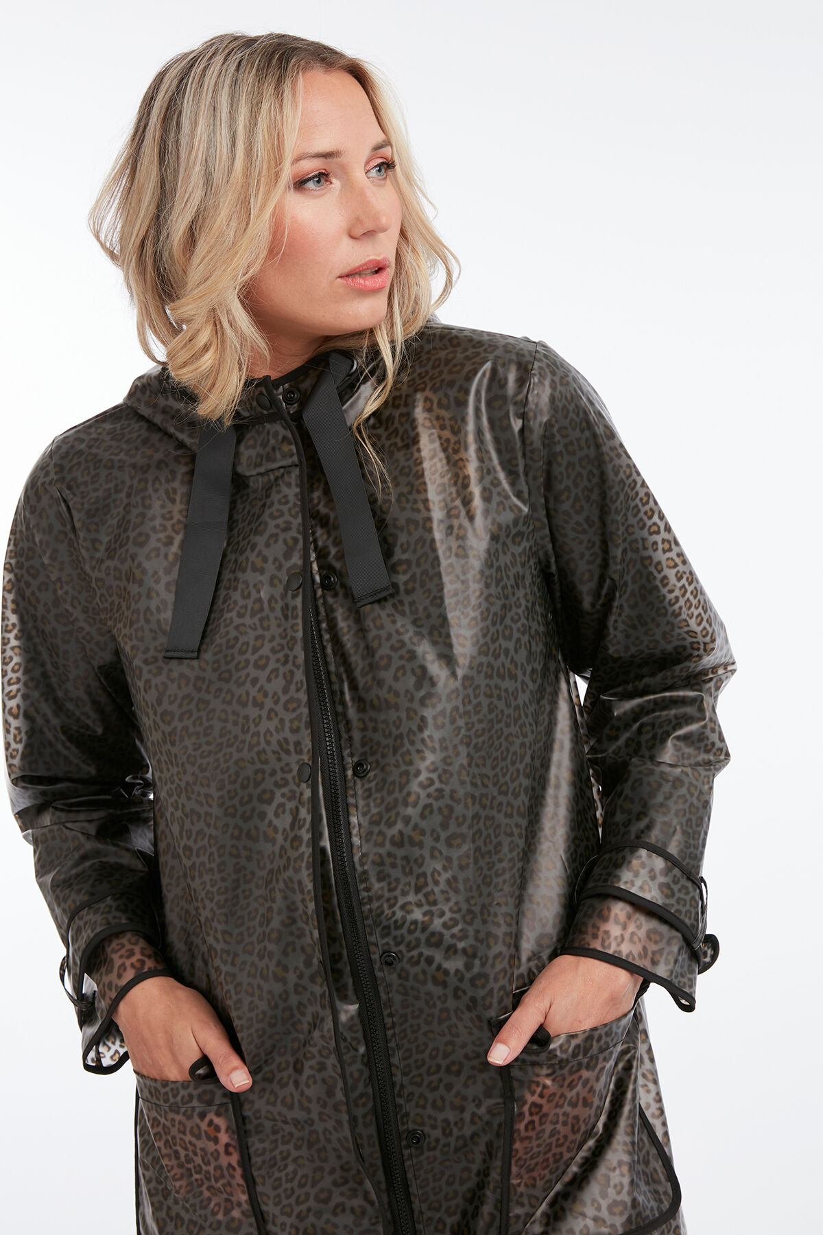Dames Transparante regenjas MS Mode