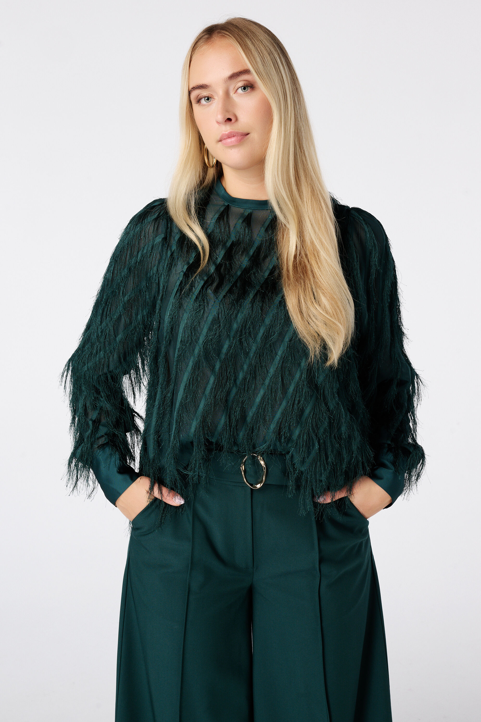 Blouse &agrave; col rond image number 0