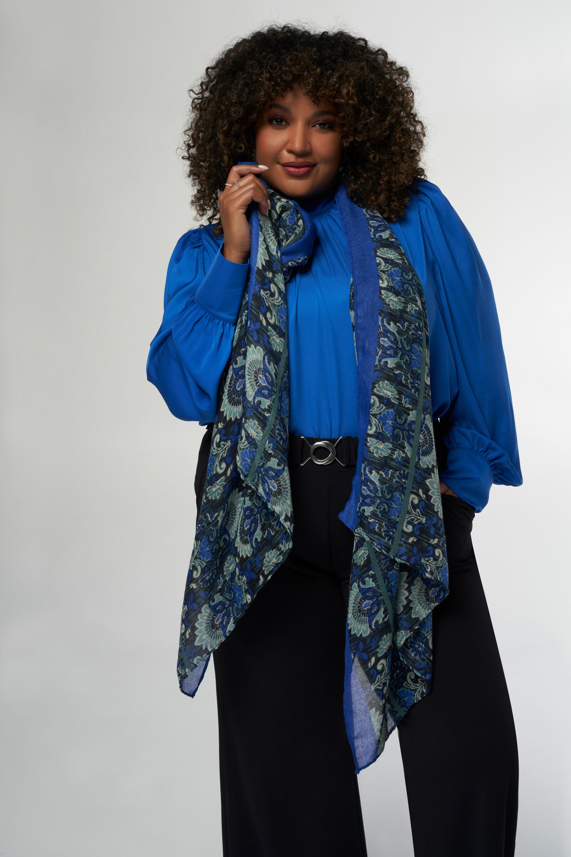 Sjaal met print image number 2