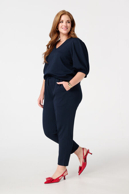 Broek met siernaad Broek met siernaad