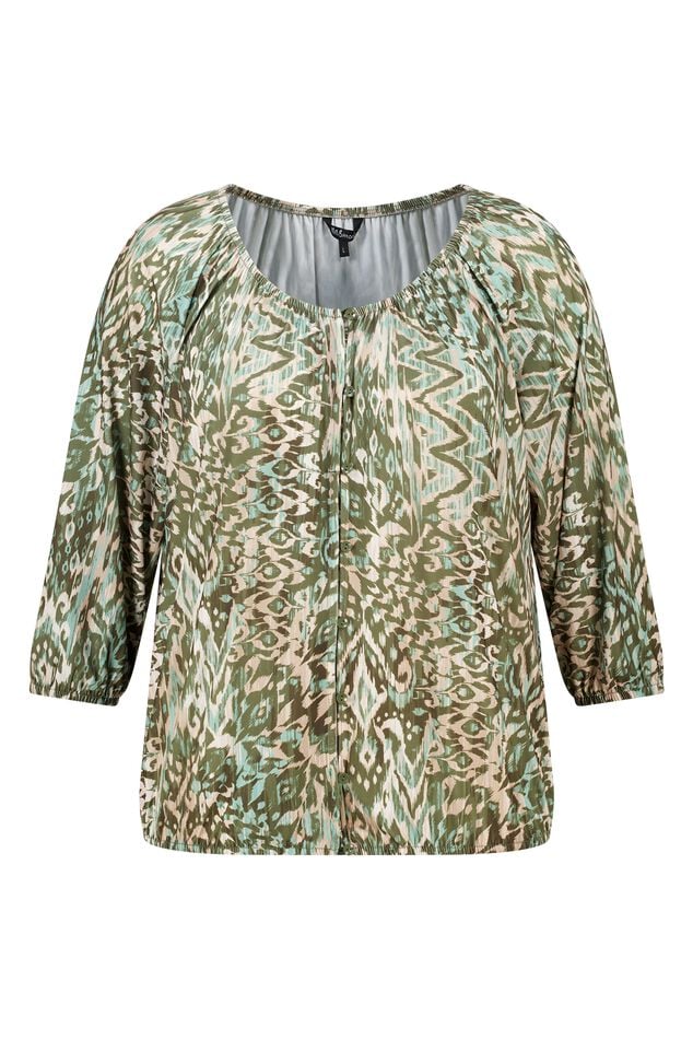 Blouse met print image number 1