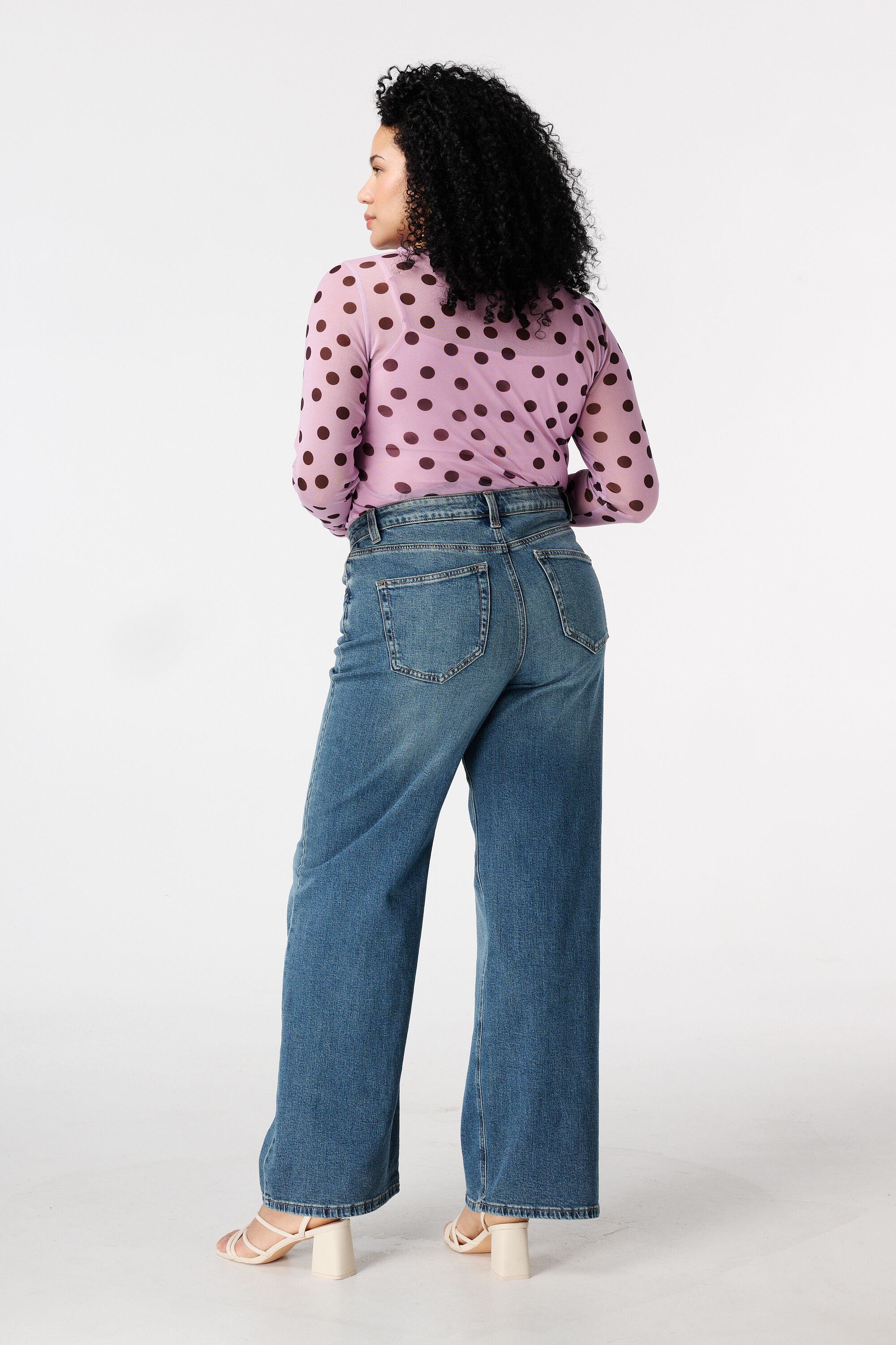 Wide leg jeans IVY Lengtemaat 34 image number 3