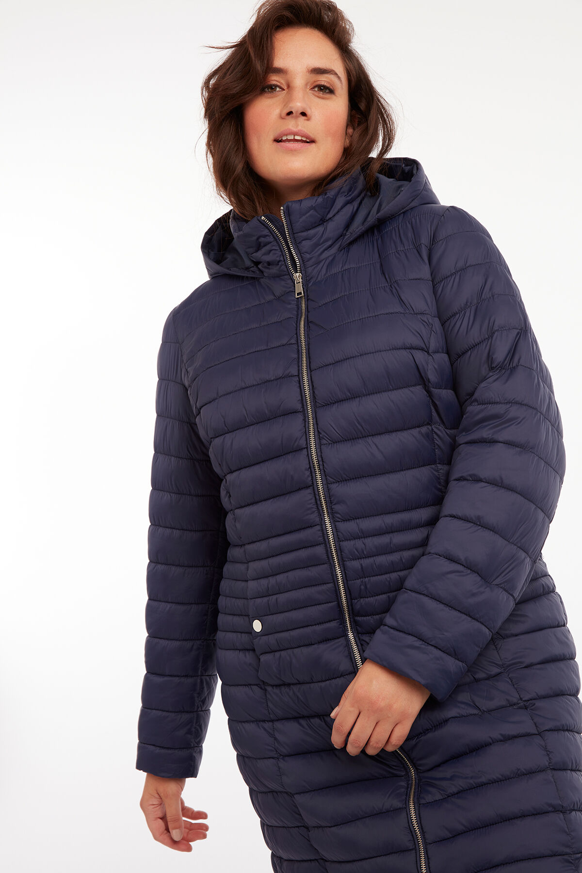 Licht gewatteerde parka image number 6