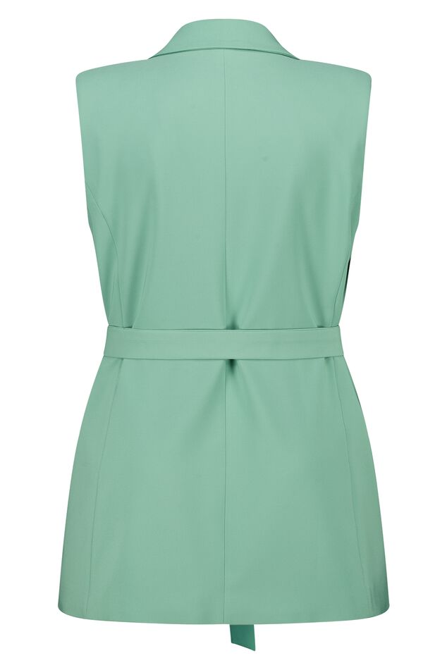 Gilet met bijpassende riem image number 2