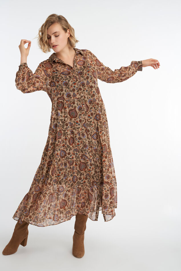 Romantische lange jurk image number 6