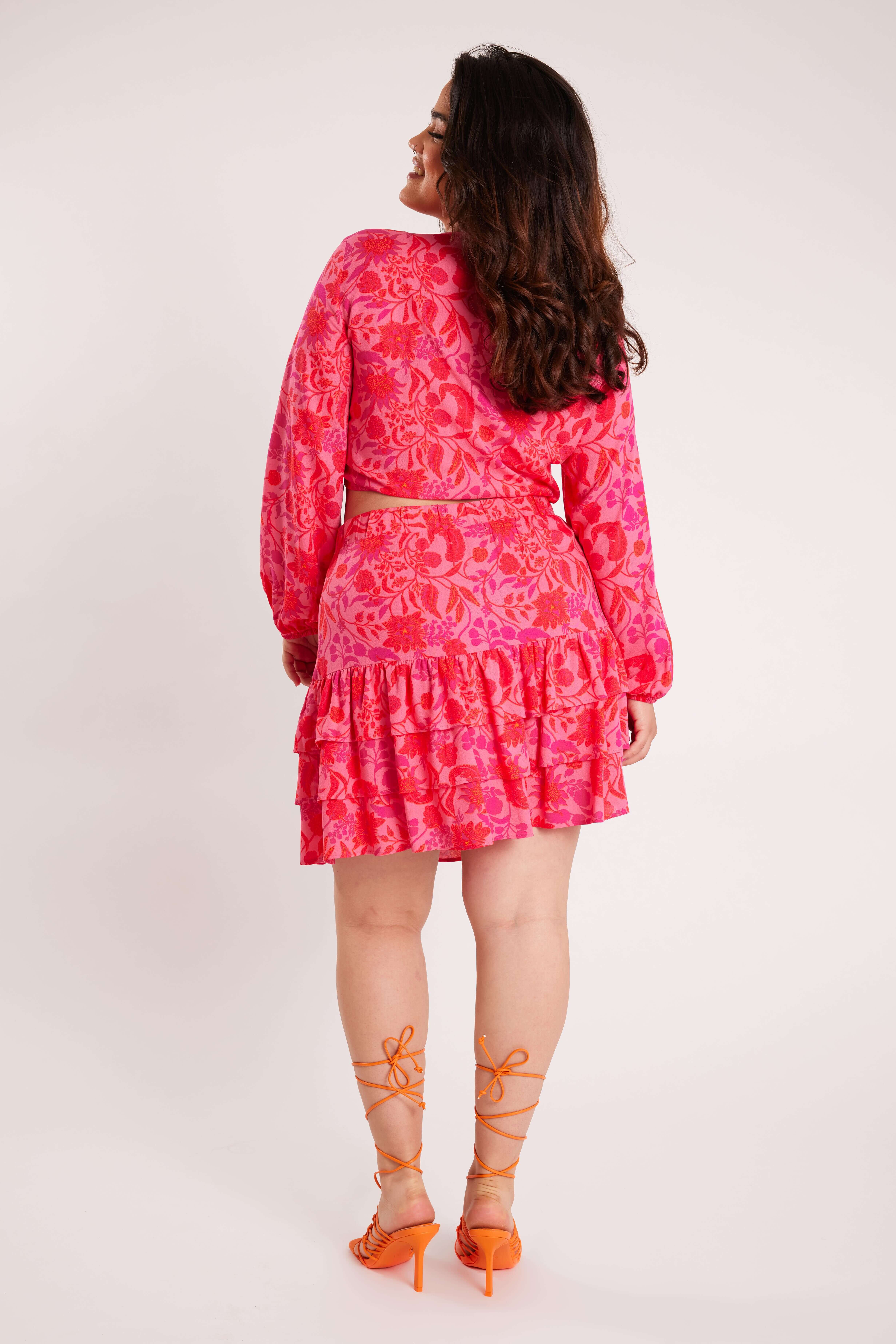 Skort met print image number 4