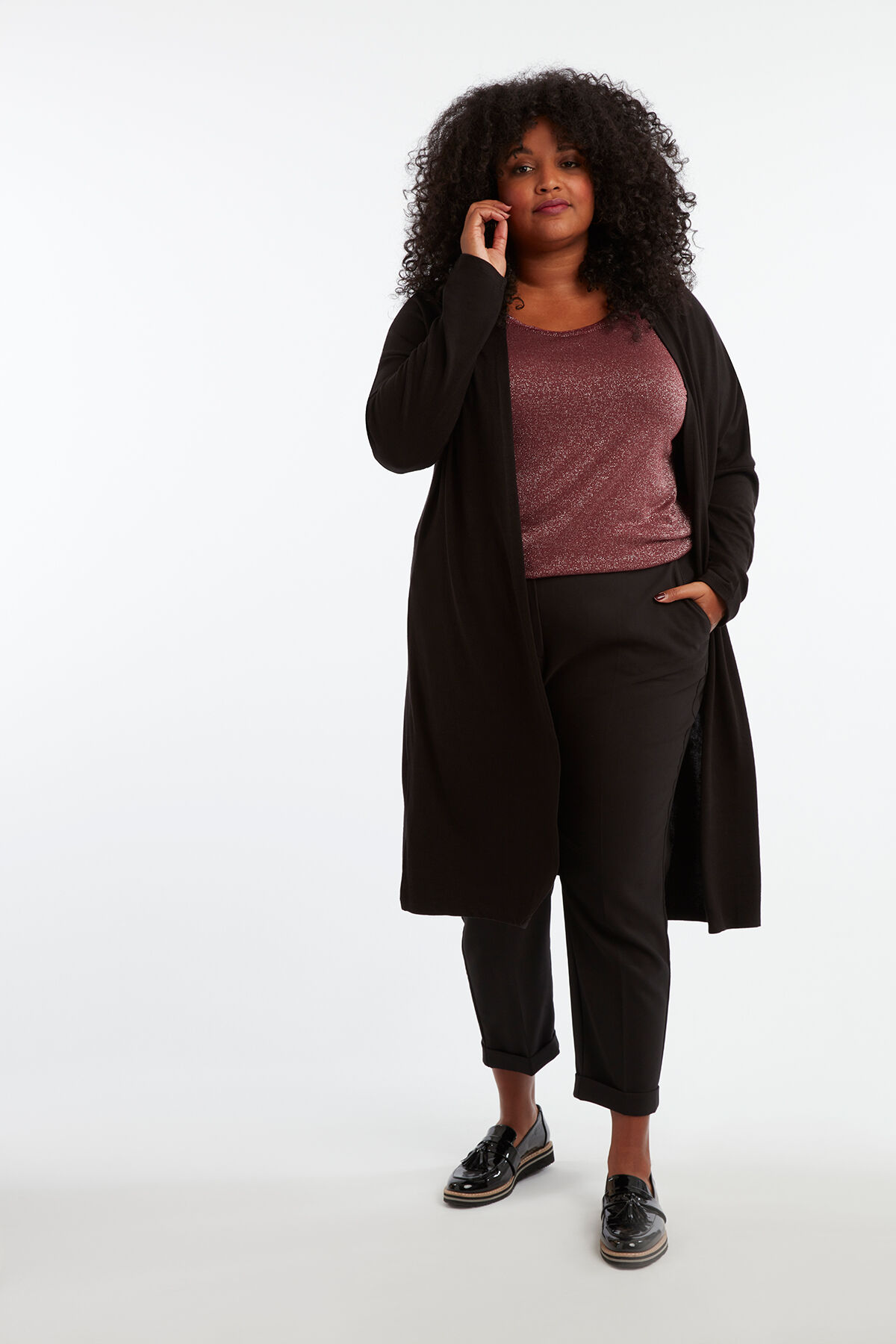 Top met lurex image number 5