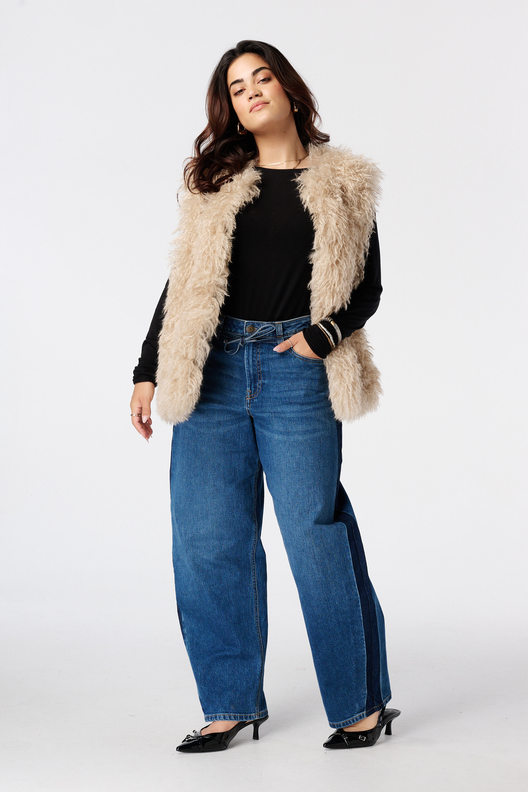 Barrel jeans