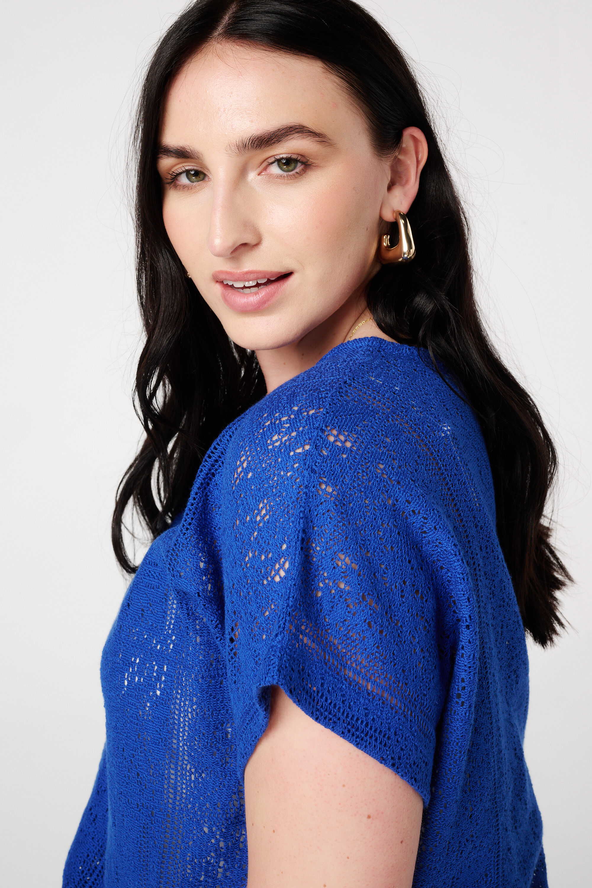 Top avec motif ajour&eacute; image number 4