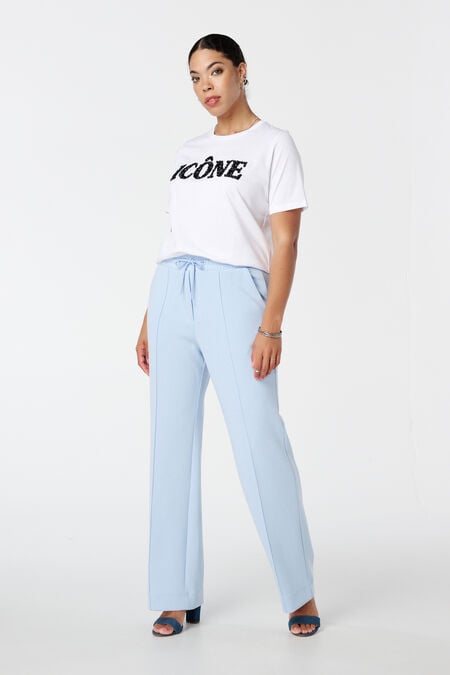 Pantalon avec coutures en panneaux Pantalon avec coutures en panneaux