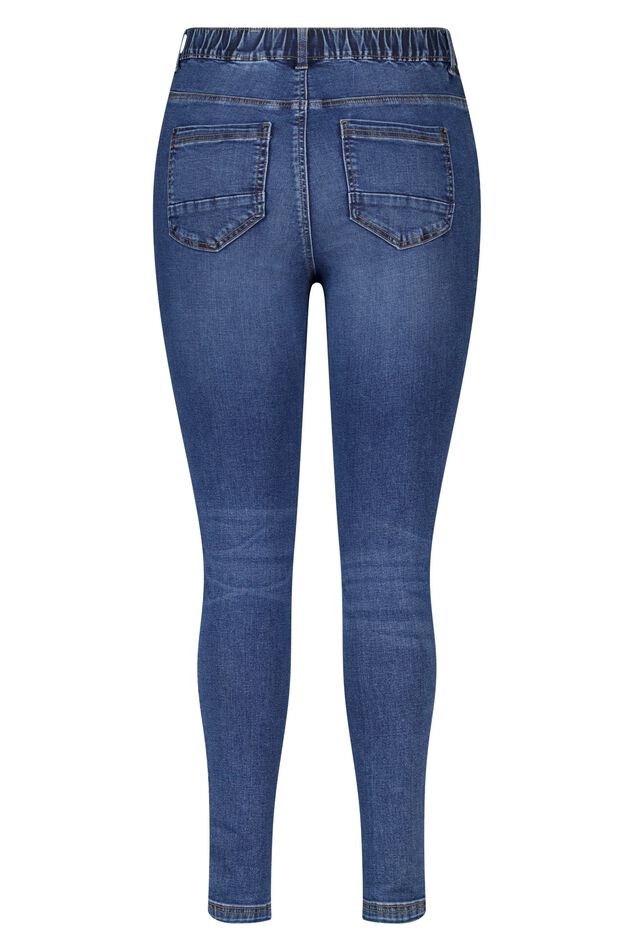Tregging met denim look image number 2