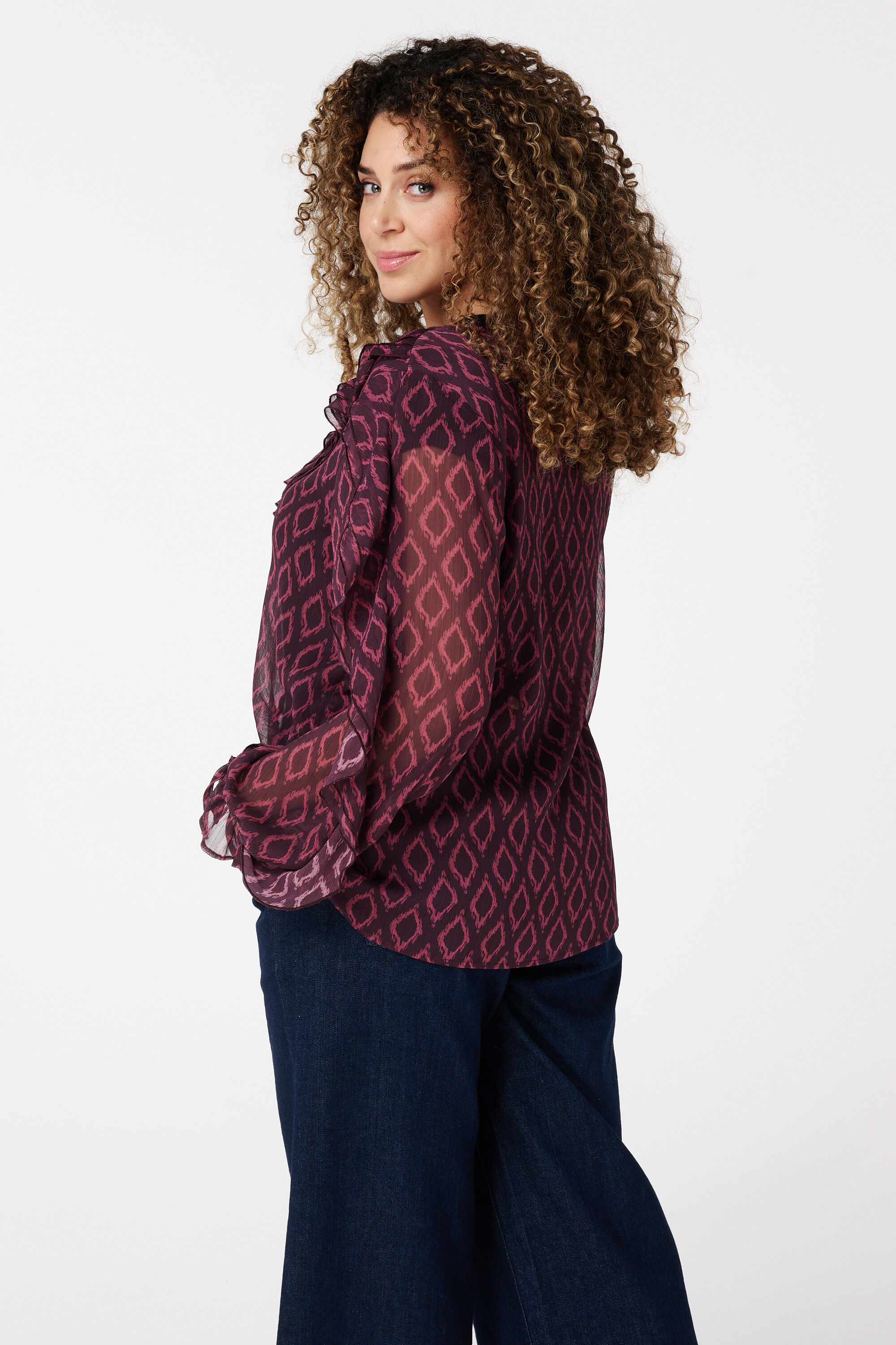 Blouse met ruffles image number 3