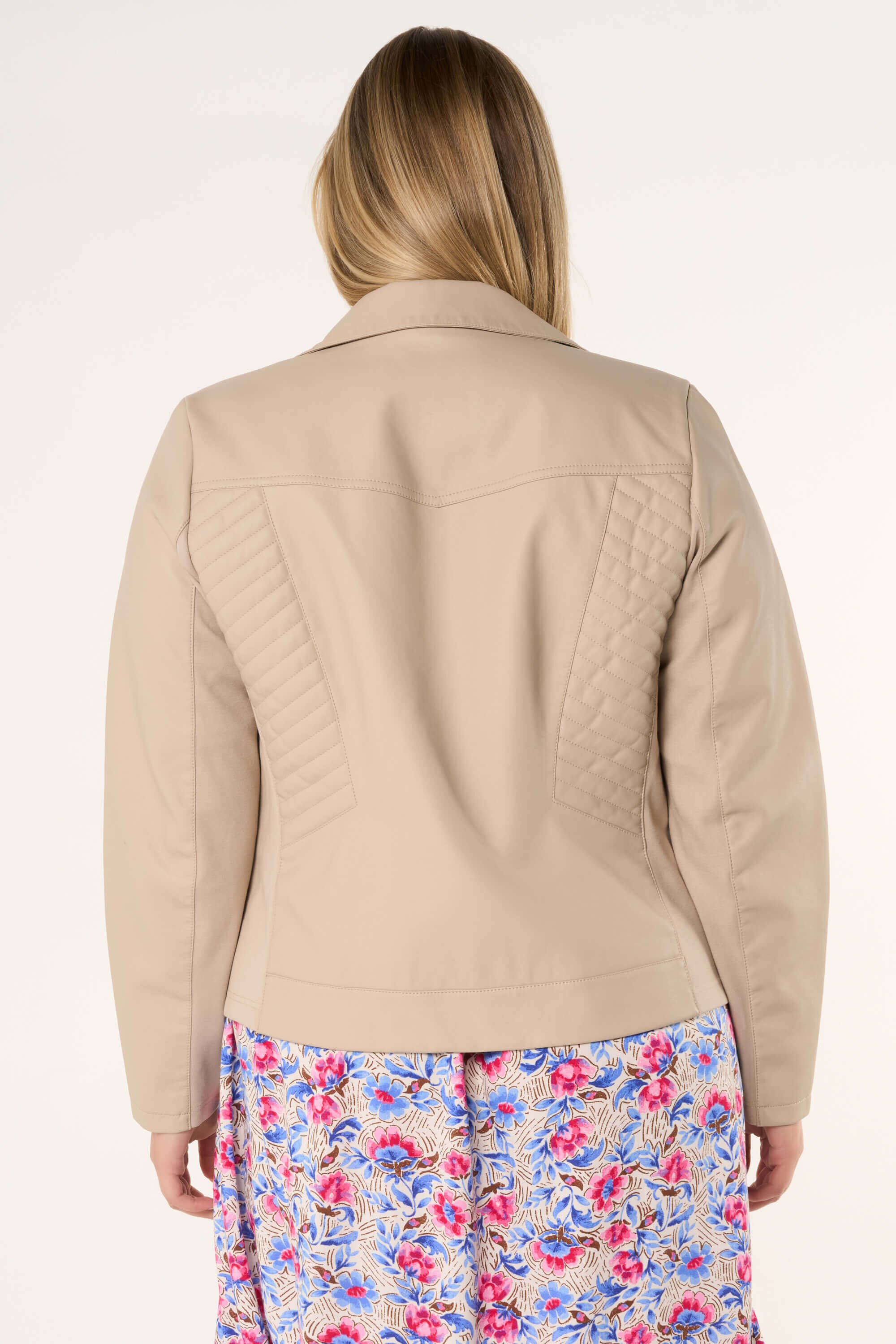 Jas van imitatieleer image number 3