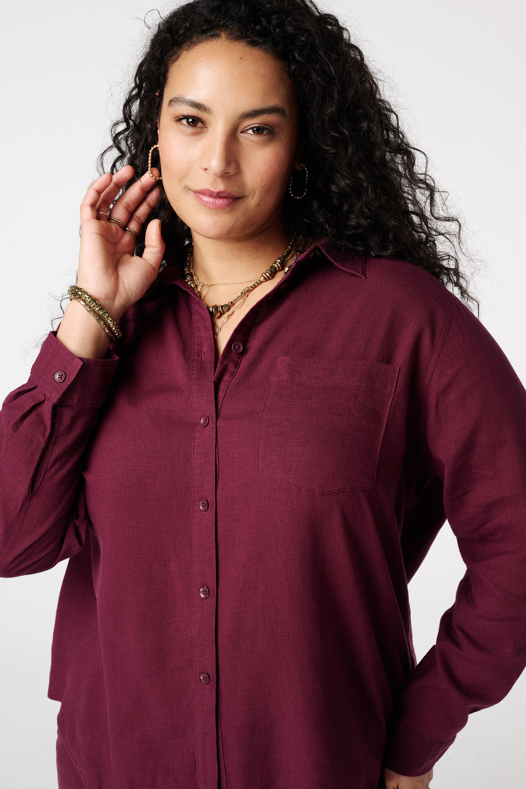 Blouse en lin image number 4