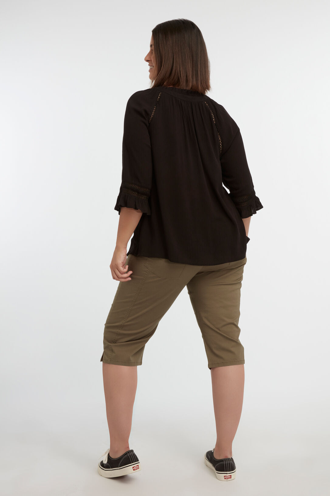 Blouse met opengewerkte details image number 4