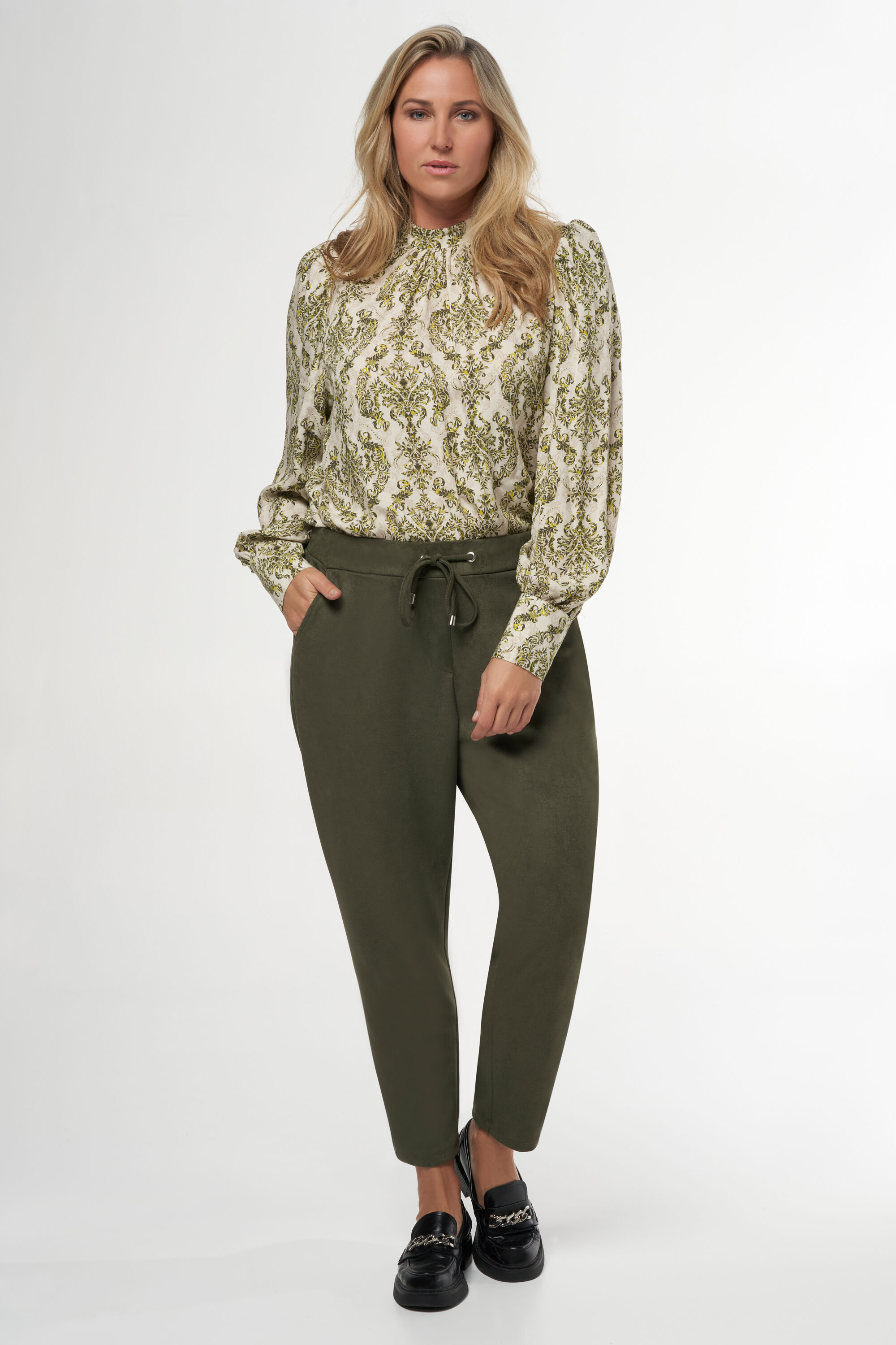 Blouse &agrave; imprim&eacute; ornement image number 5