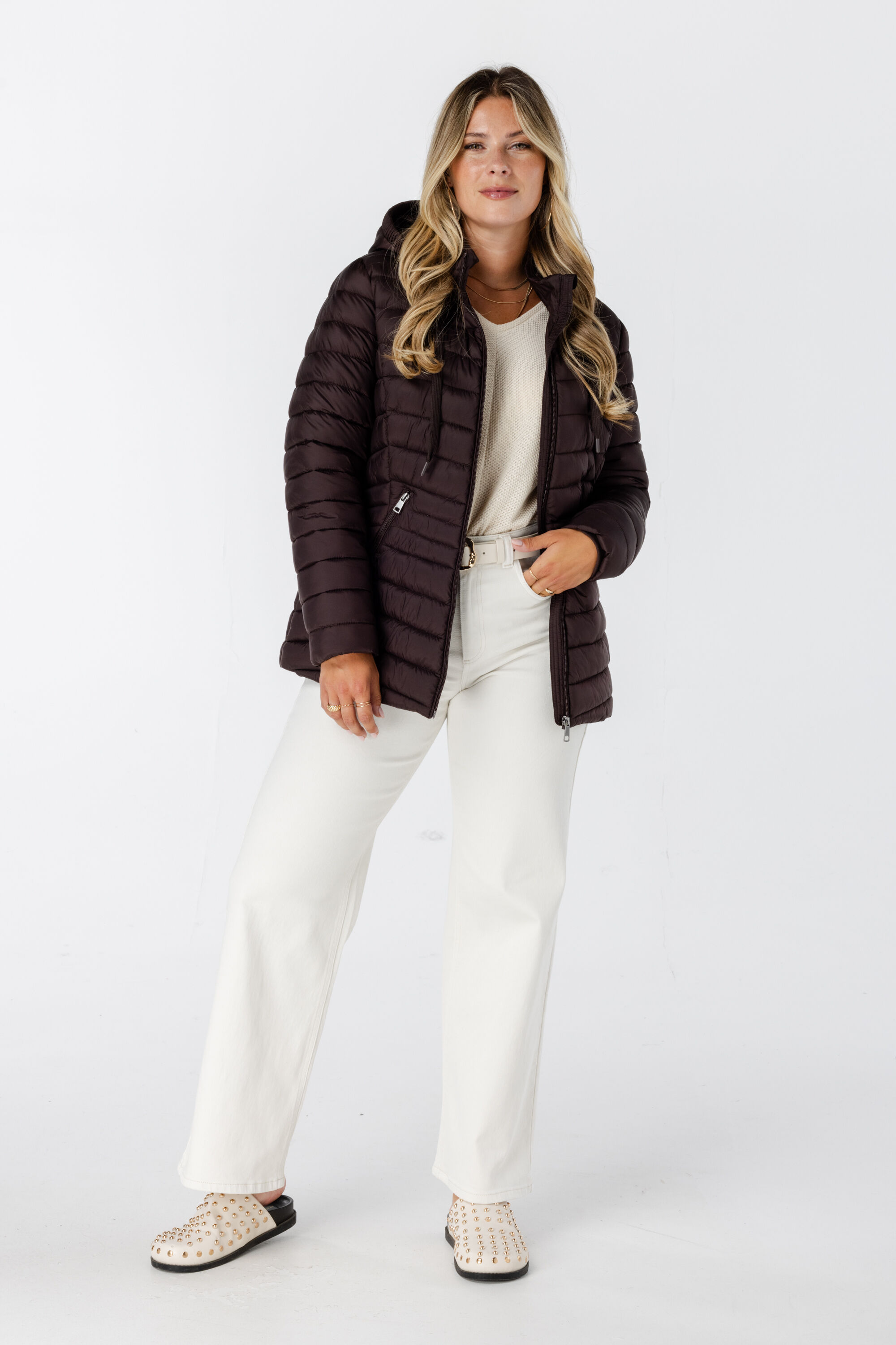 Licht gewatteerde jas image number 5