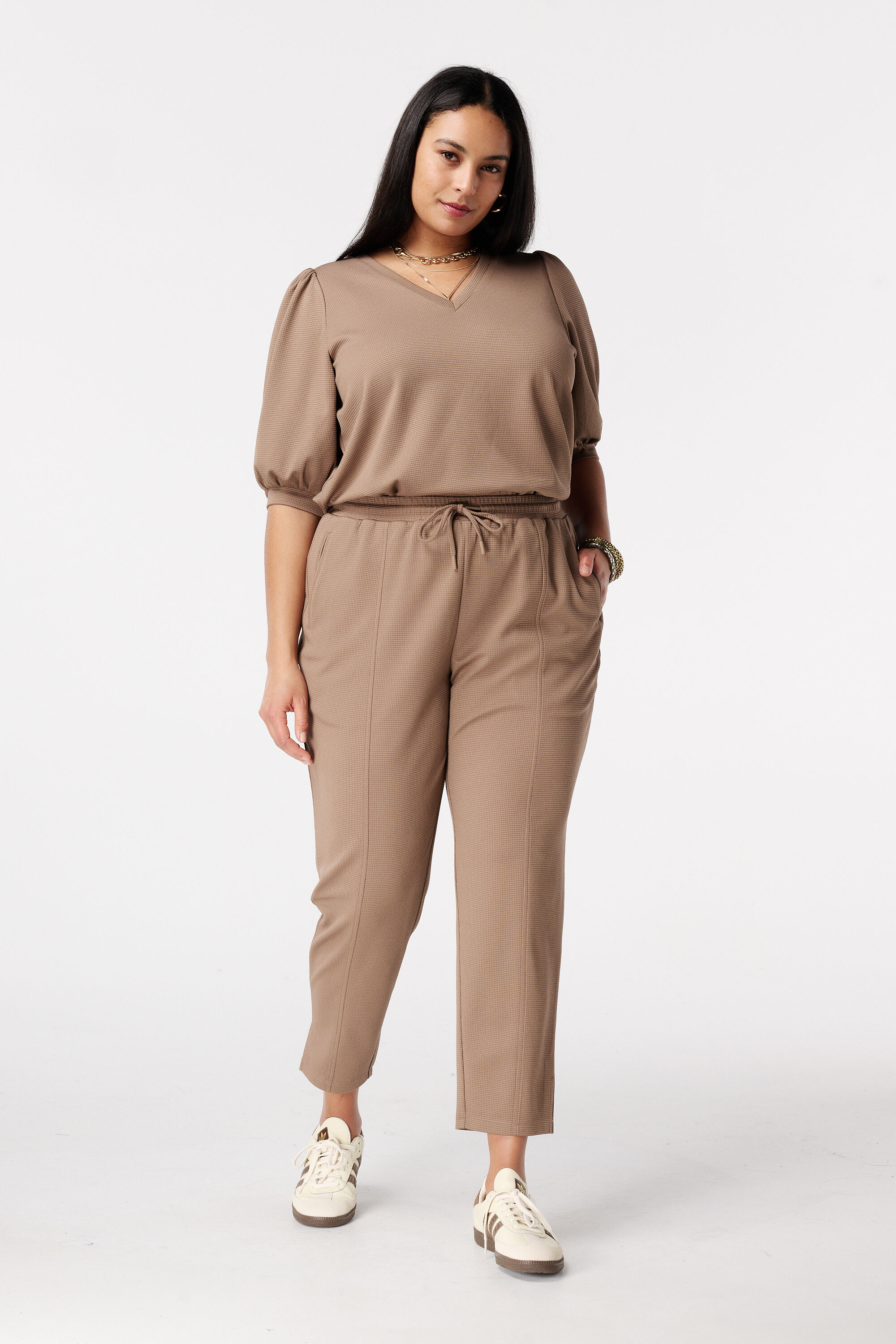 Pantalon avec cordon coulissant