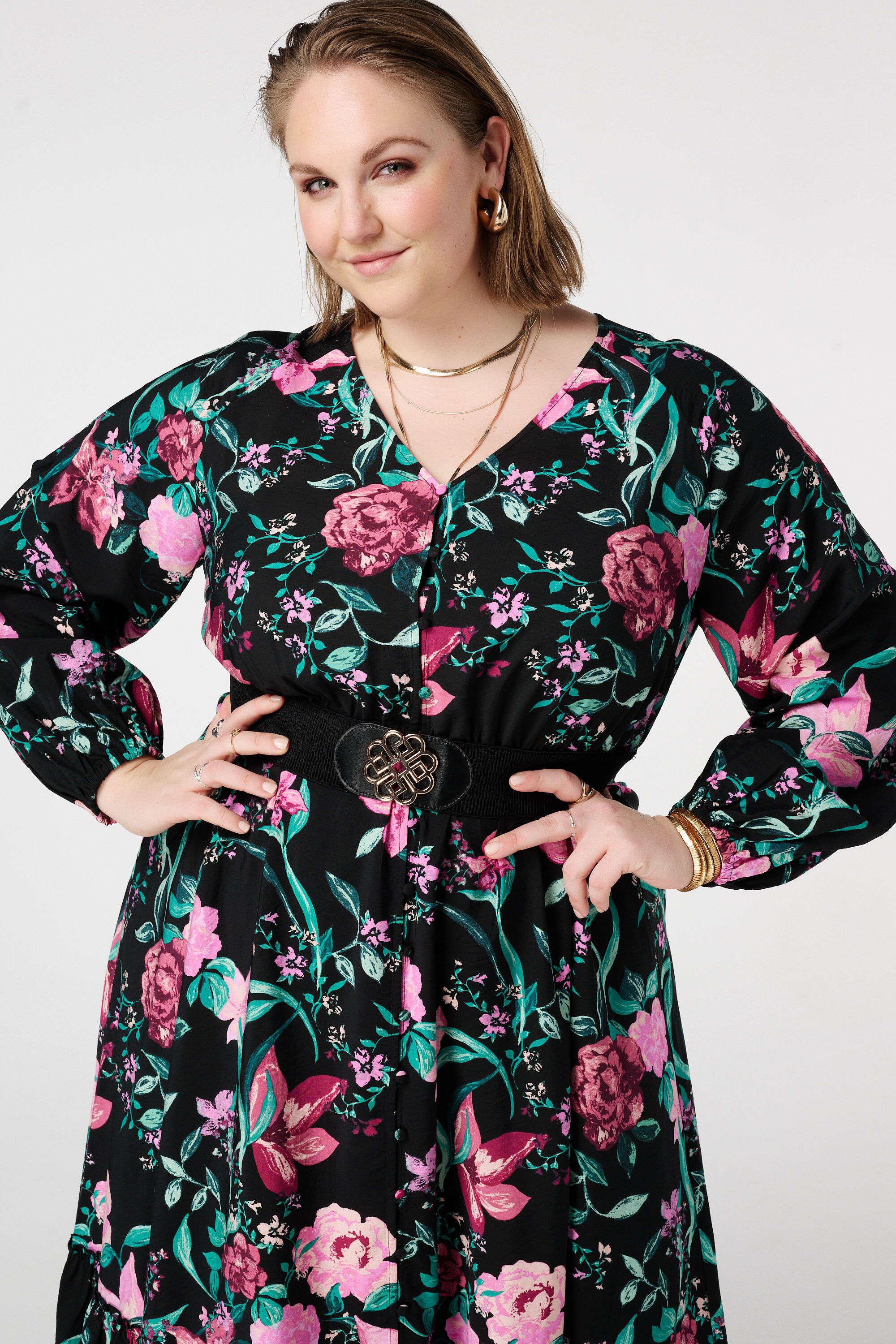 Elastische taille riem