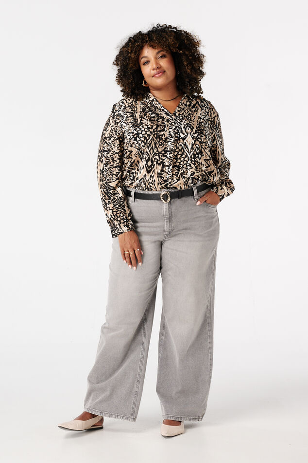 Blouse met print image number 5