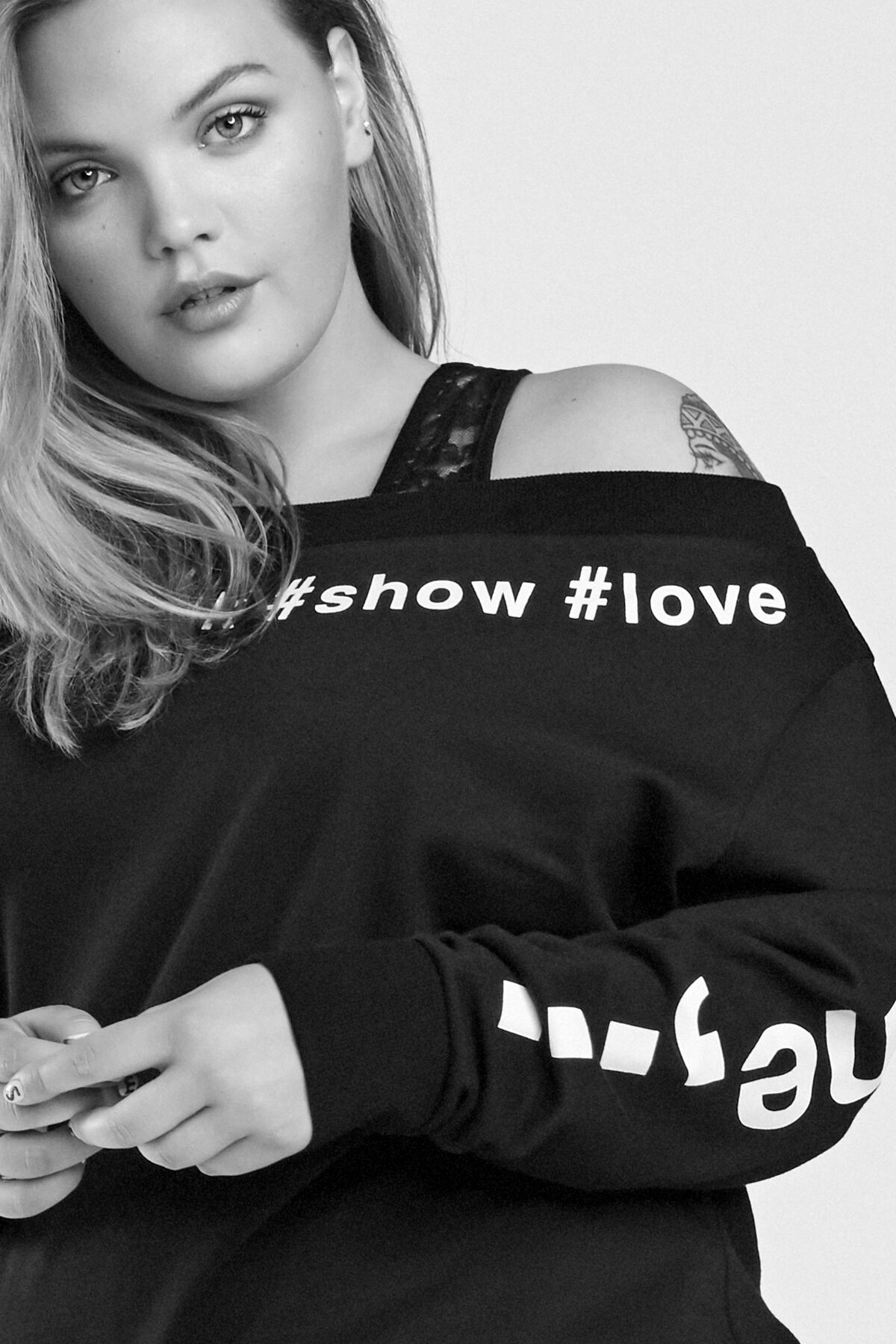 Sweater met tekstopdruk image number 4