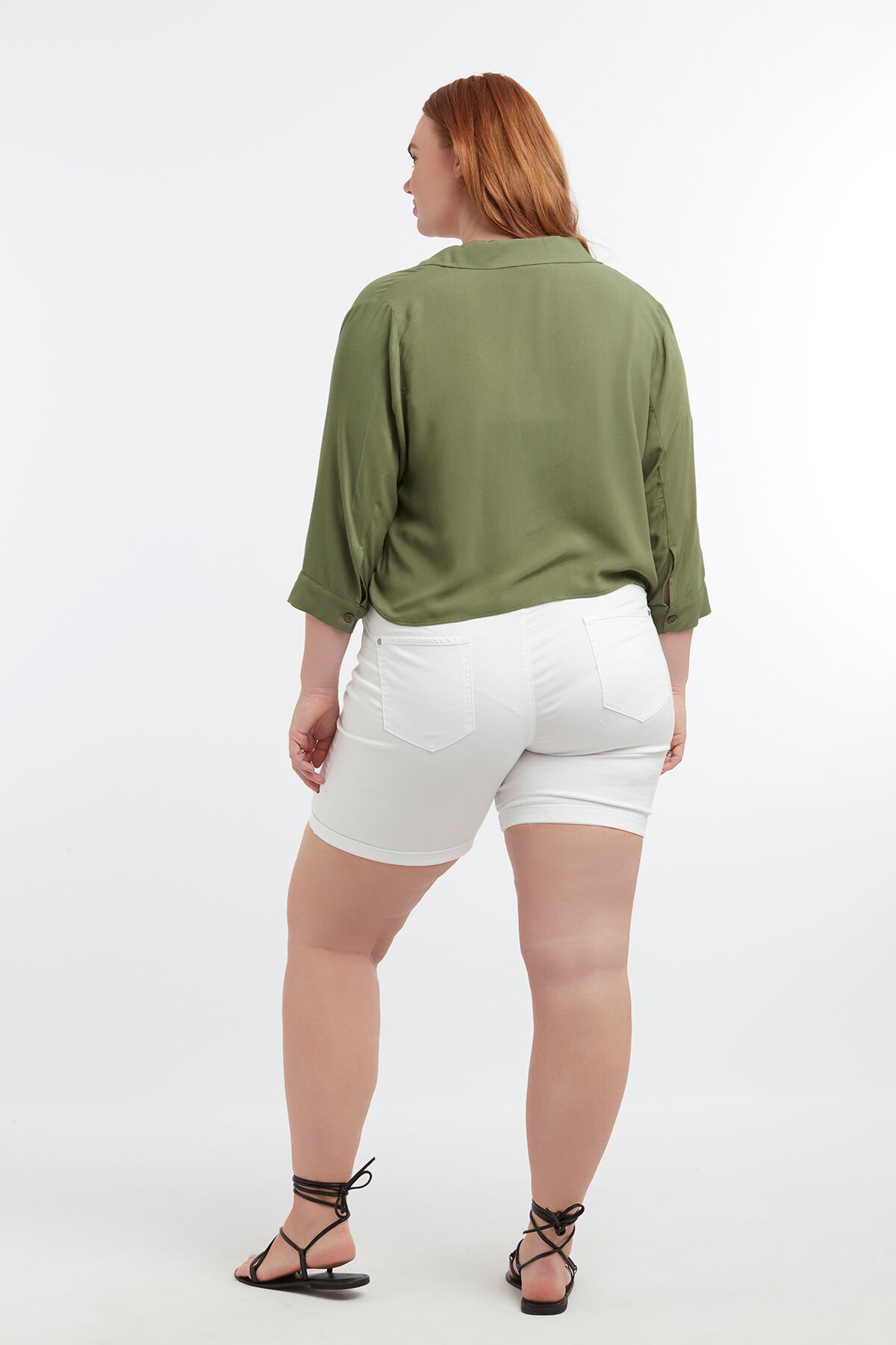 Blouse met geknoopt detail image number 6