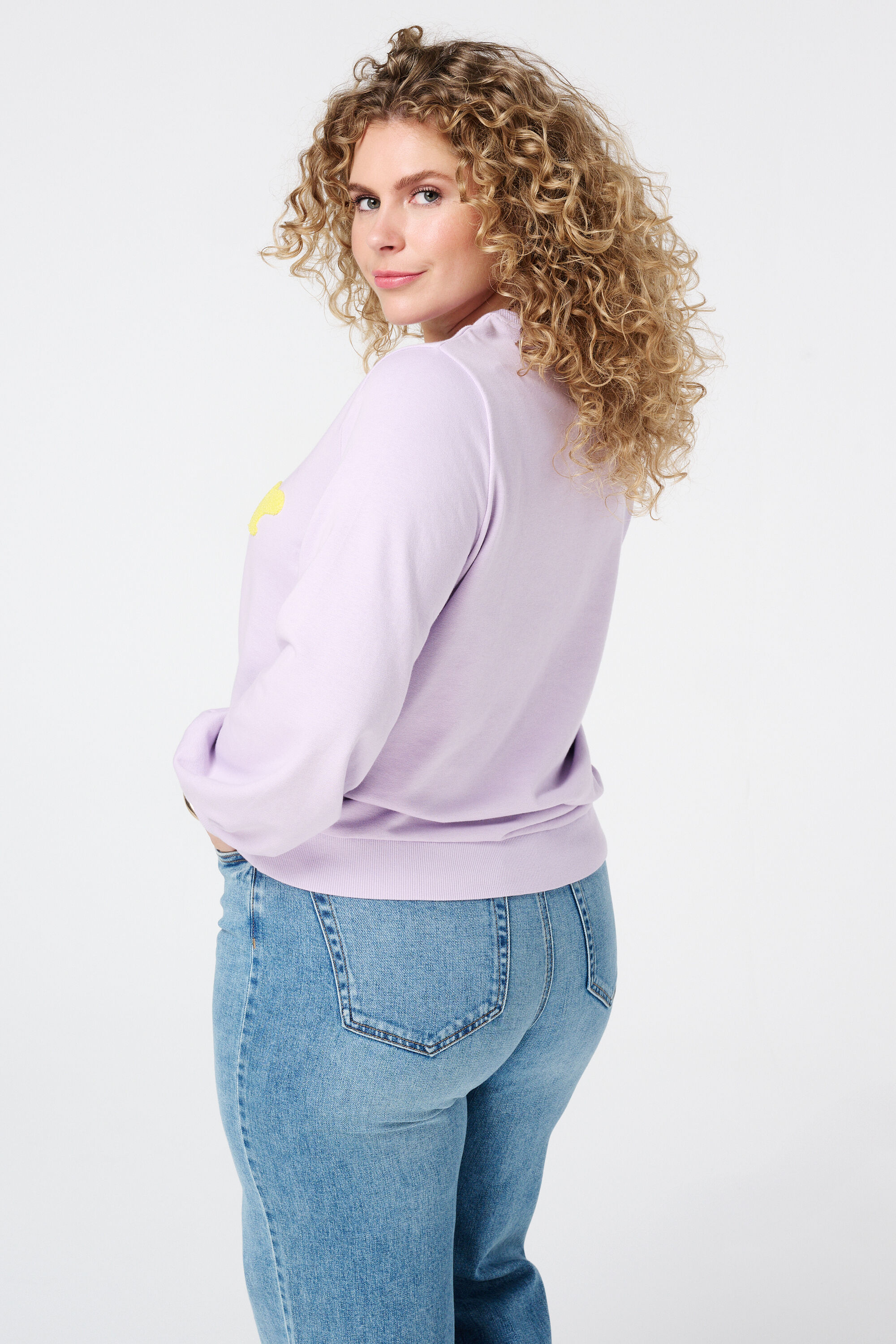 Sweater met tekst image number 3