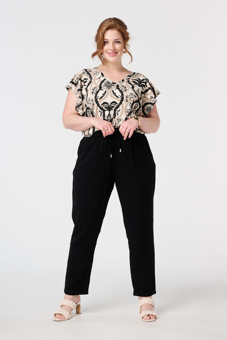 Comfy broek met strikkoord Comfy broek met strikkoord