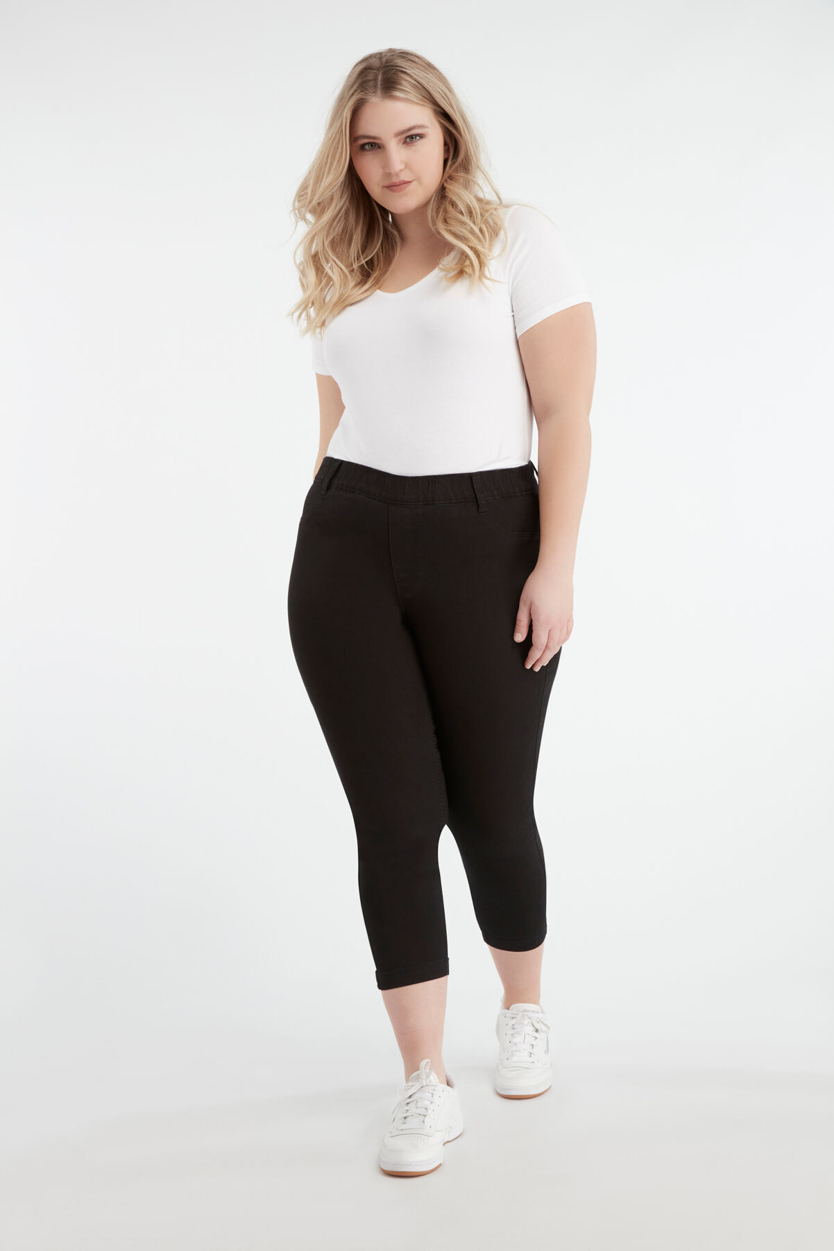 Slim fit 7/8 tregging POPPY image number 6