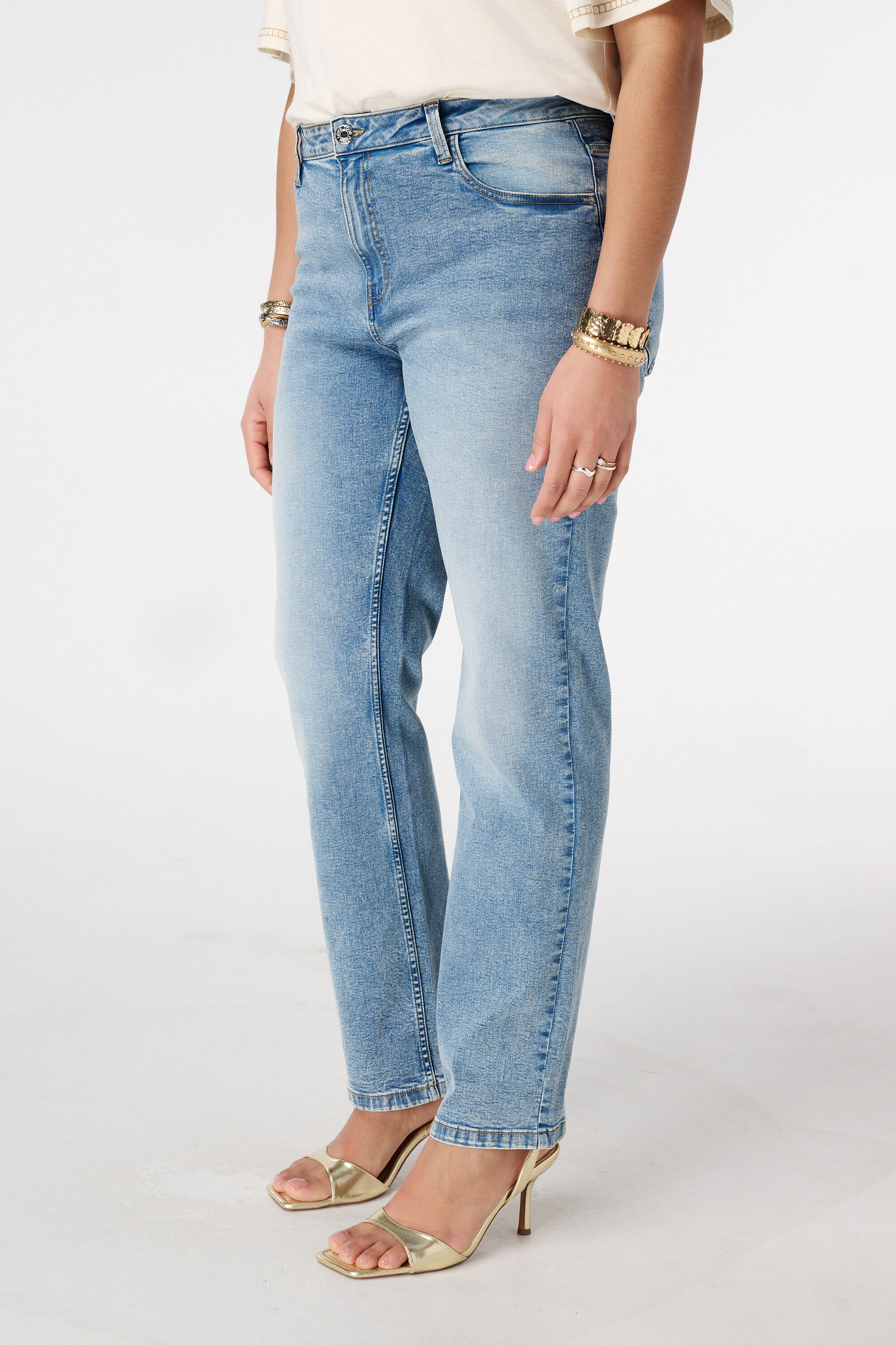 Straight leg jeans LILY Lengtemaat 34 image number 5