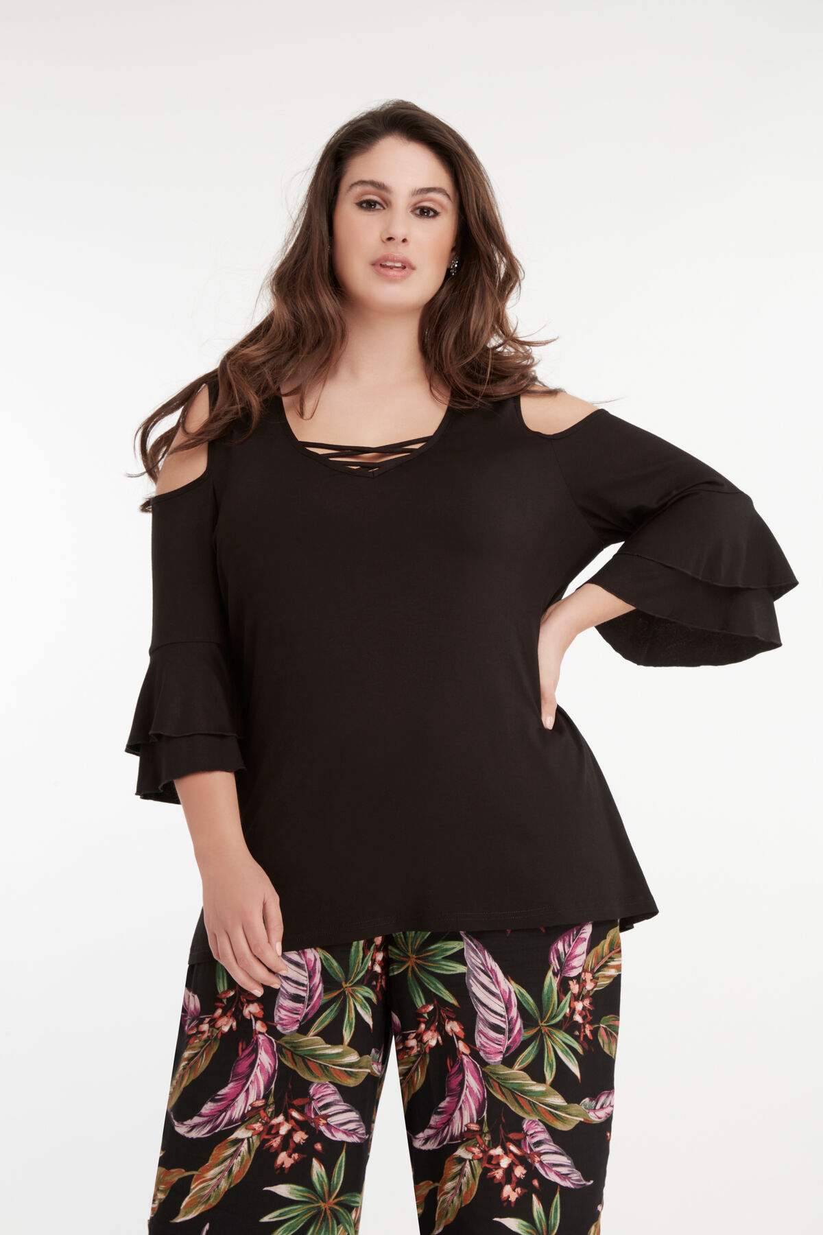 Pantalon imprim&eacute; image number 6