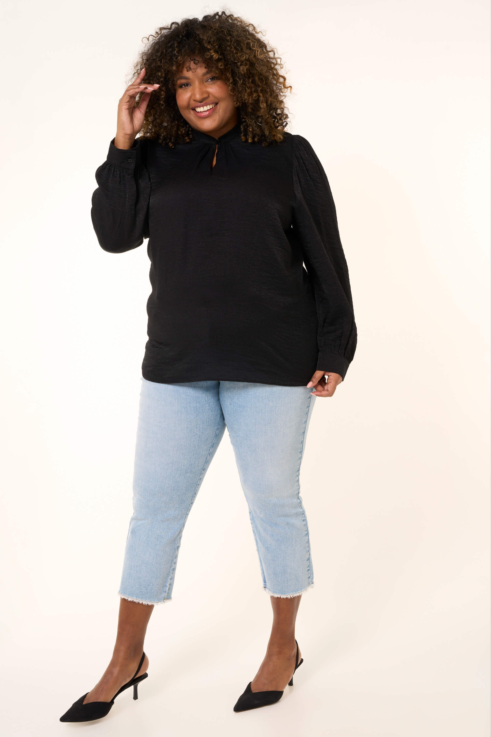 Femmes Chemisier brillant MS Mode