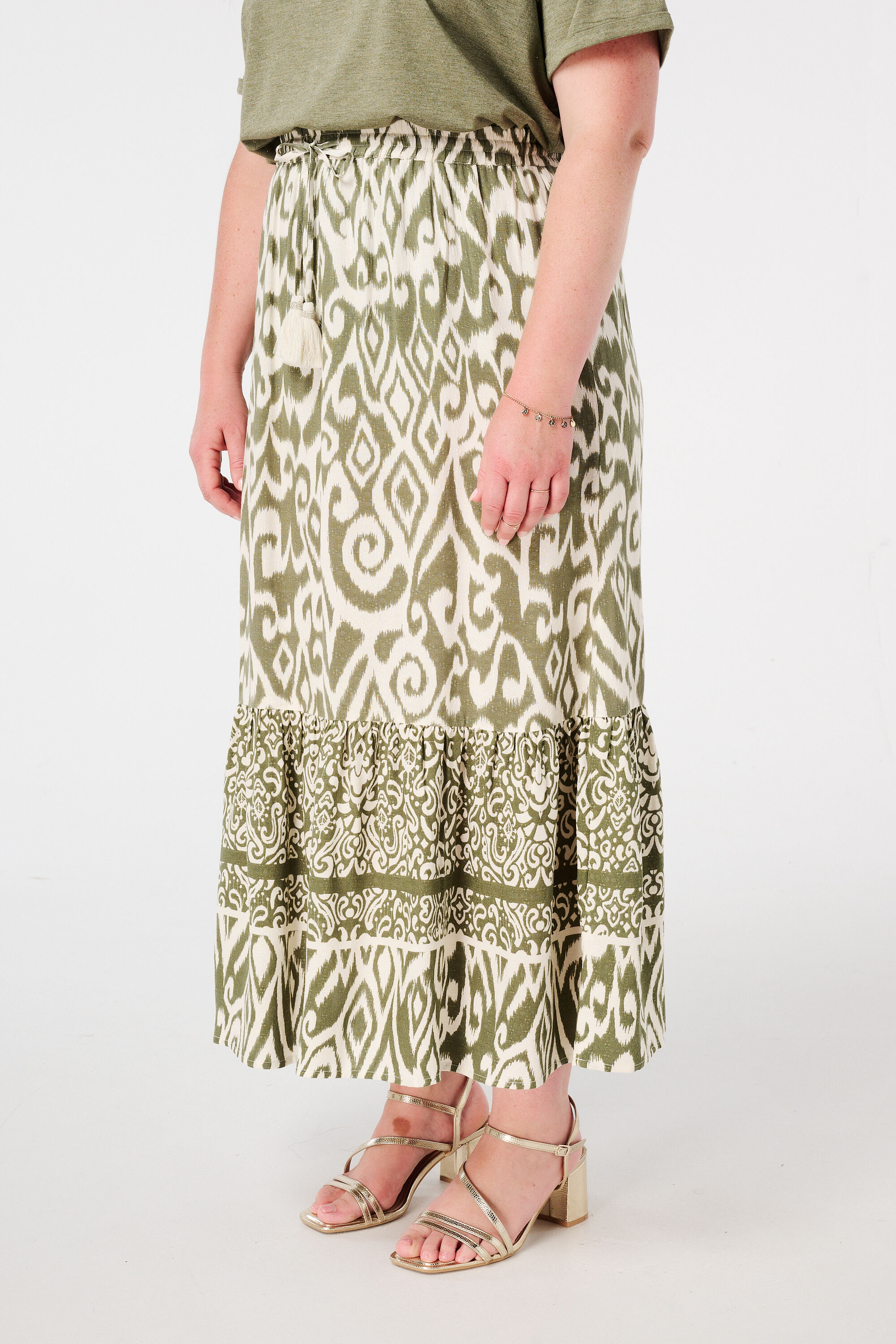 Maxi rok met print image number 5