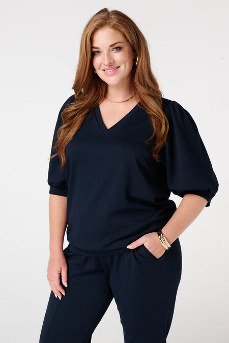 Haut à manches bouffantes  Haut à manches bouffantes