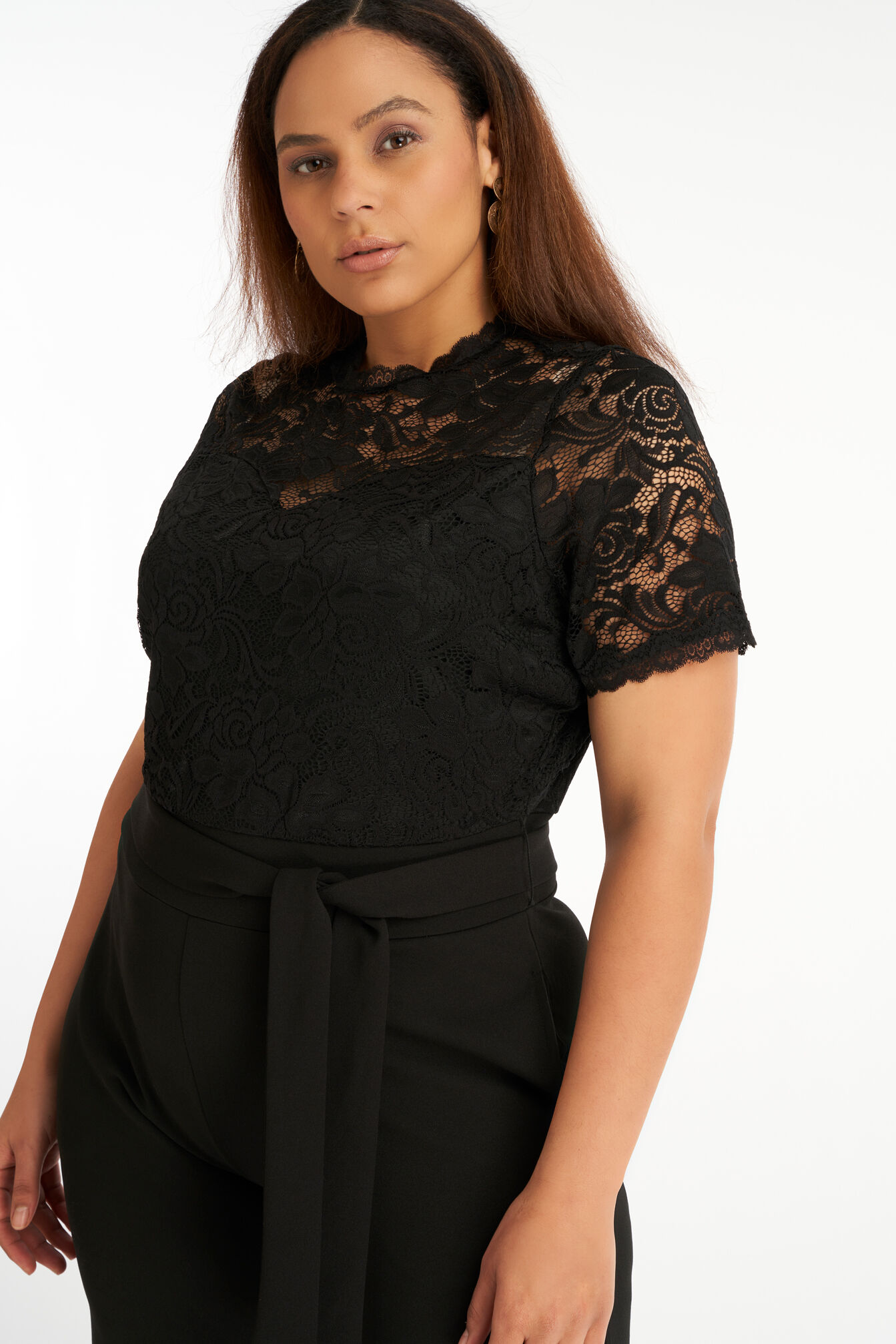 Jumpsuit met kant image number 5