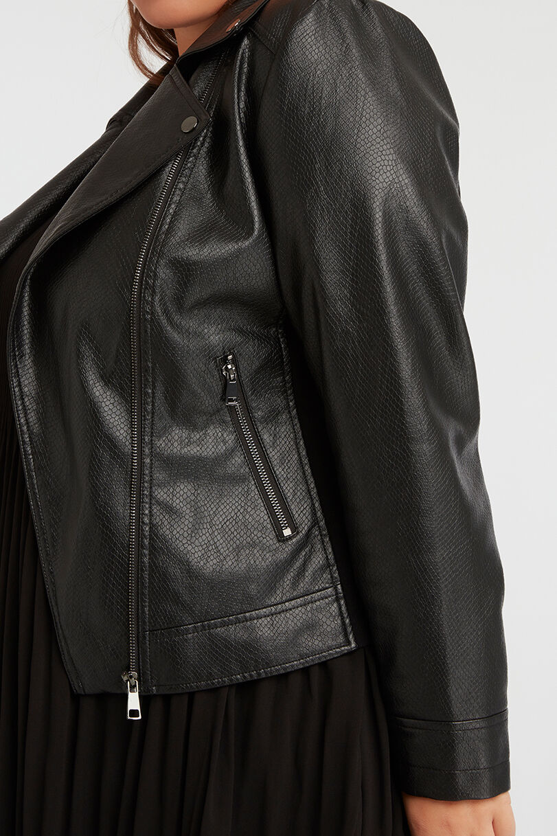 Imitatieleren jasje  image number 4