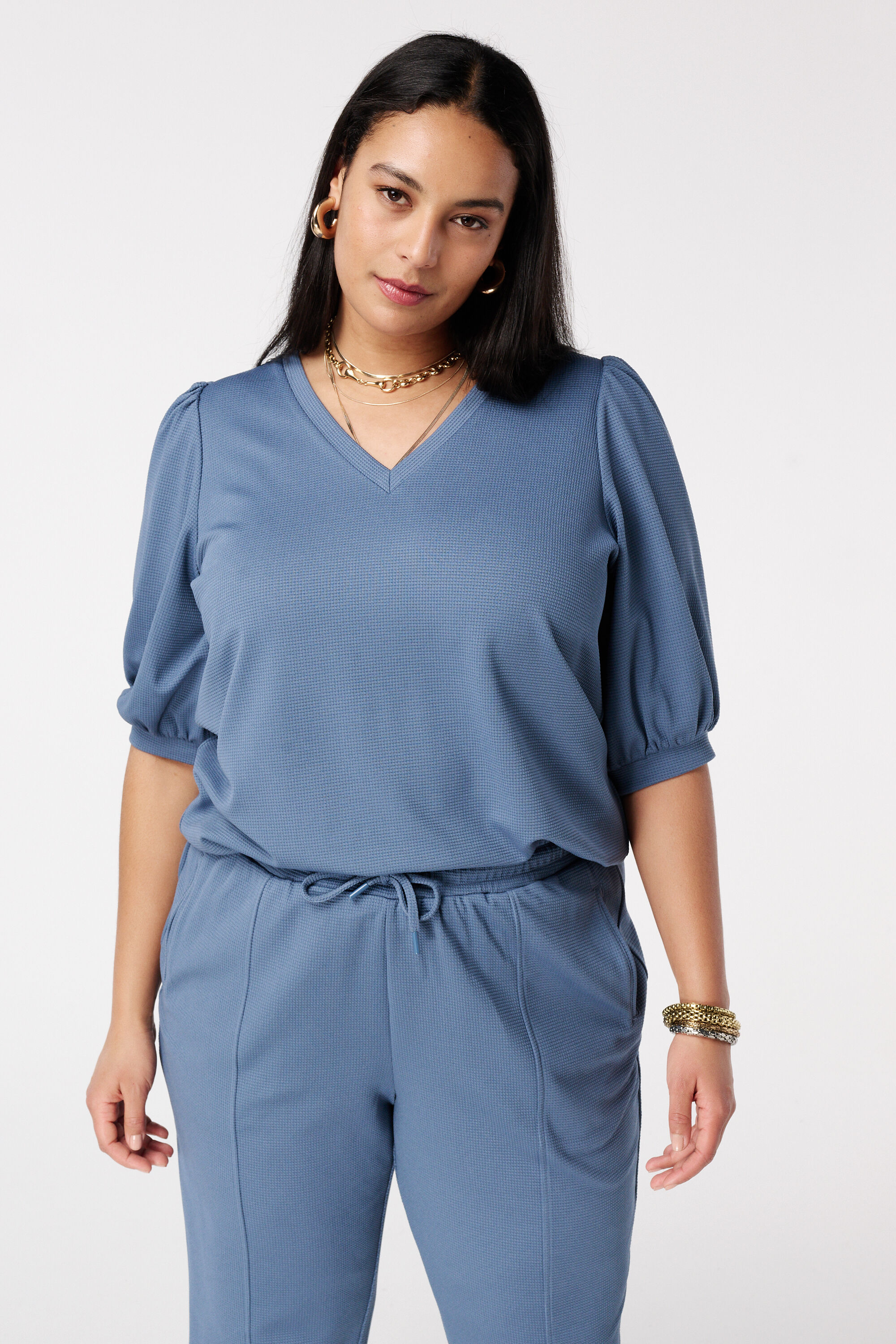 Top &agrave; manches bouffantes image number 0