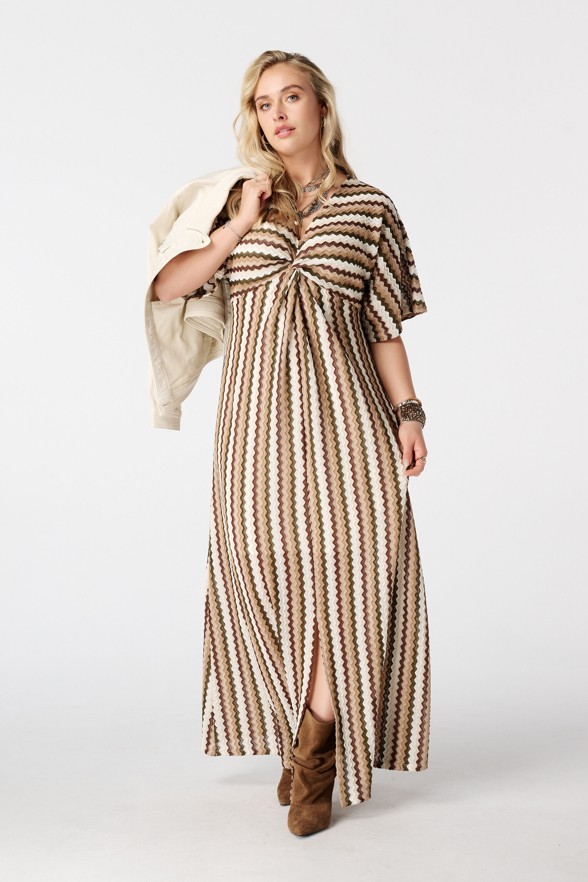 Maxi jurk met print