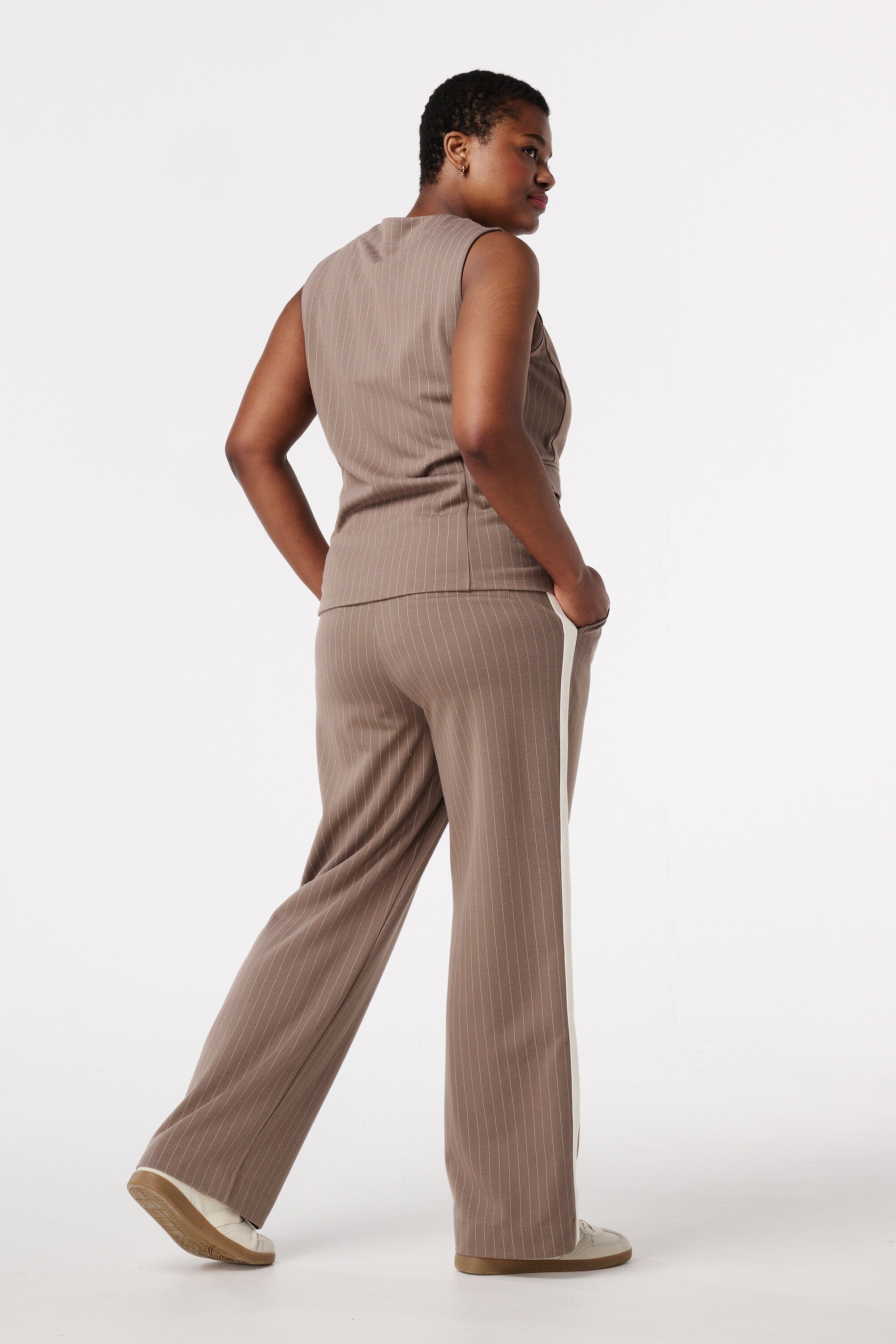 Broek met krijtstrepen image number 3