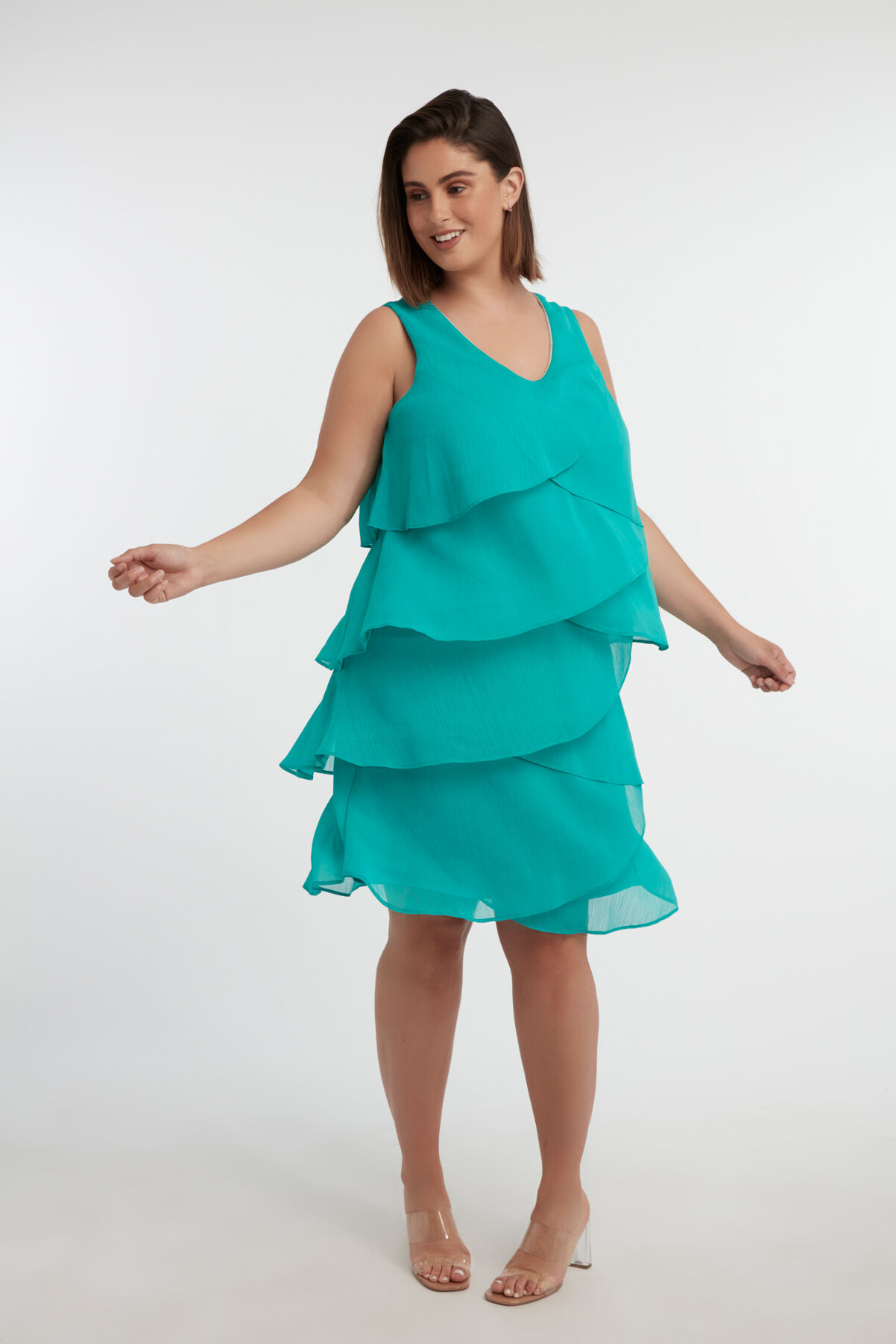 Robe &agrave; volants   image number 6